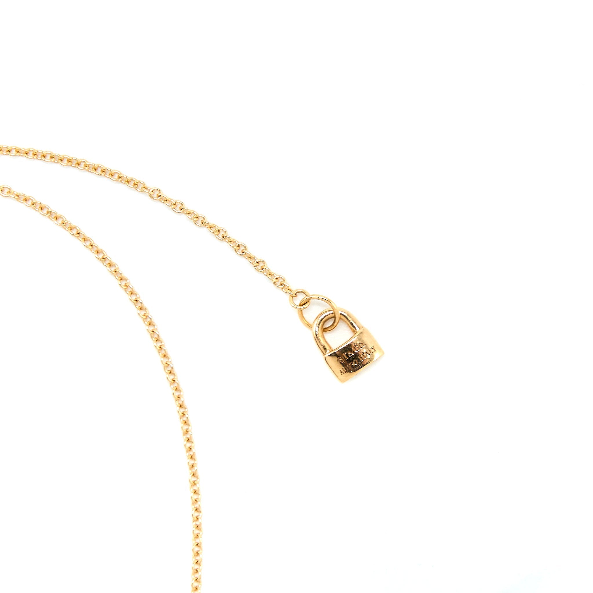 TIFFANY LOVE HEART TAG KEY PENDANT ROSE GOLD