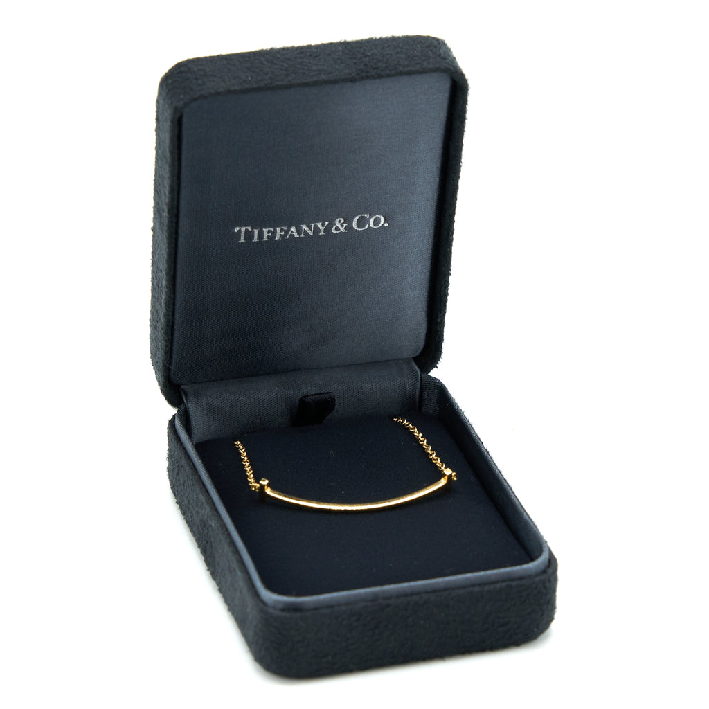 TIFFANY SMILE BRACELET YELLOW GOLD