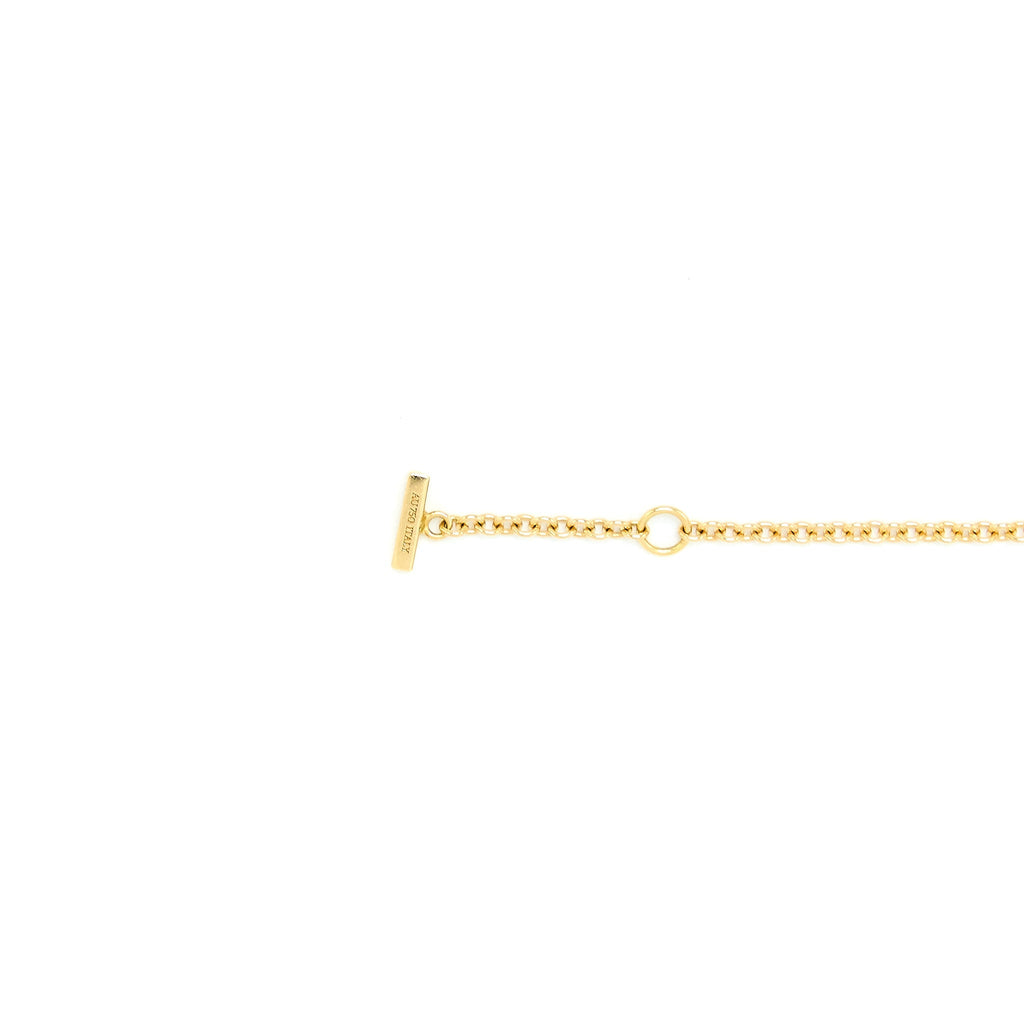 TIFFANY SMILE BRACELET YELLOW GOLD