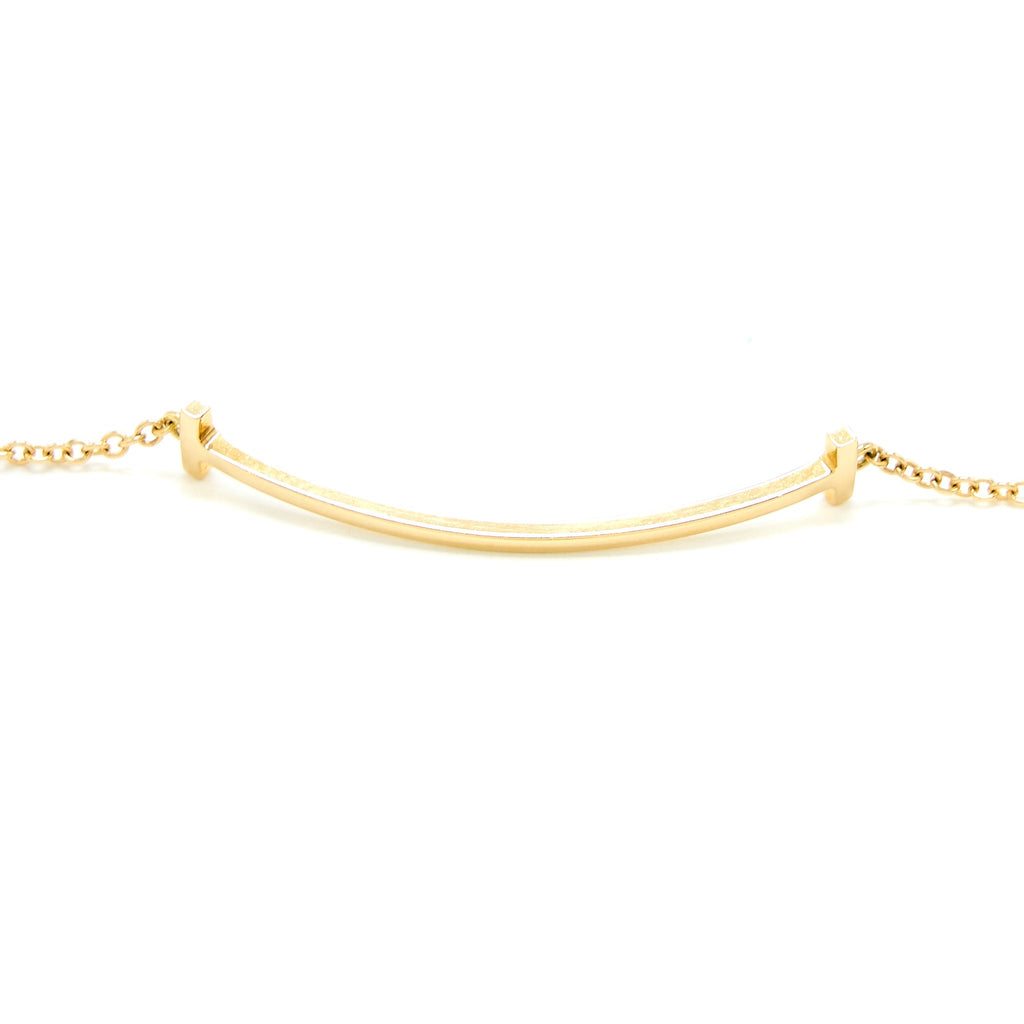 TIFFANY SMILE BRACELET YELLOW GOLD