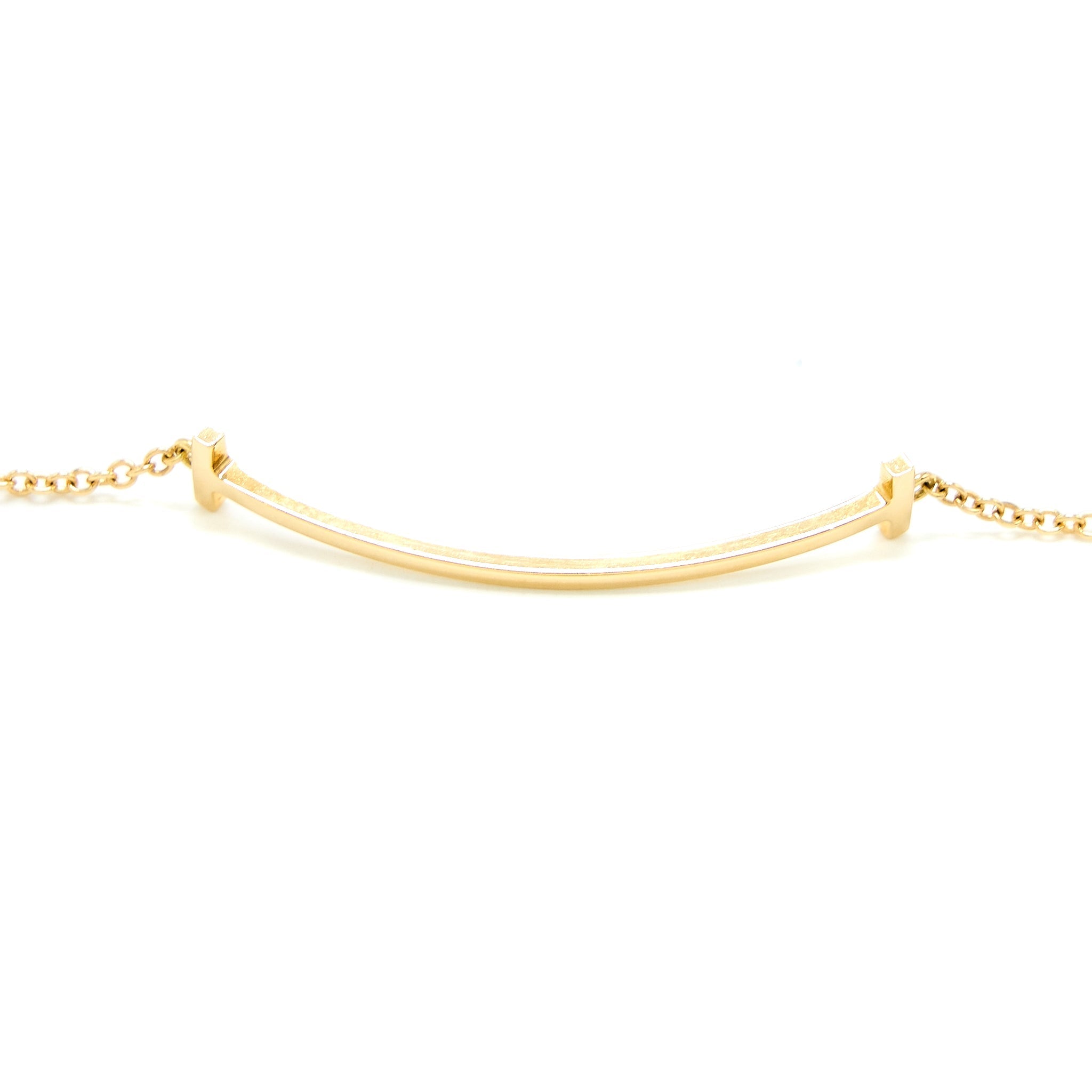 TIFFANY SMILE BRACELET YELLOW GOLD