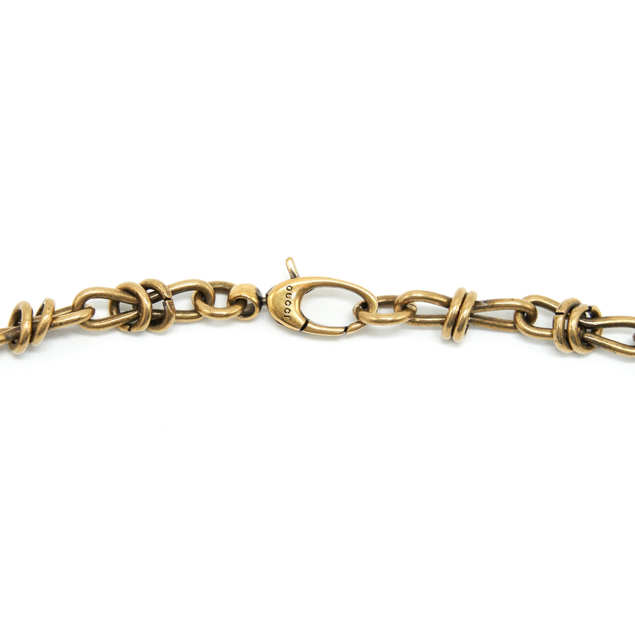 GUCCI LION LONG NECKLACE (LARGE VERSION)