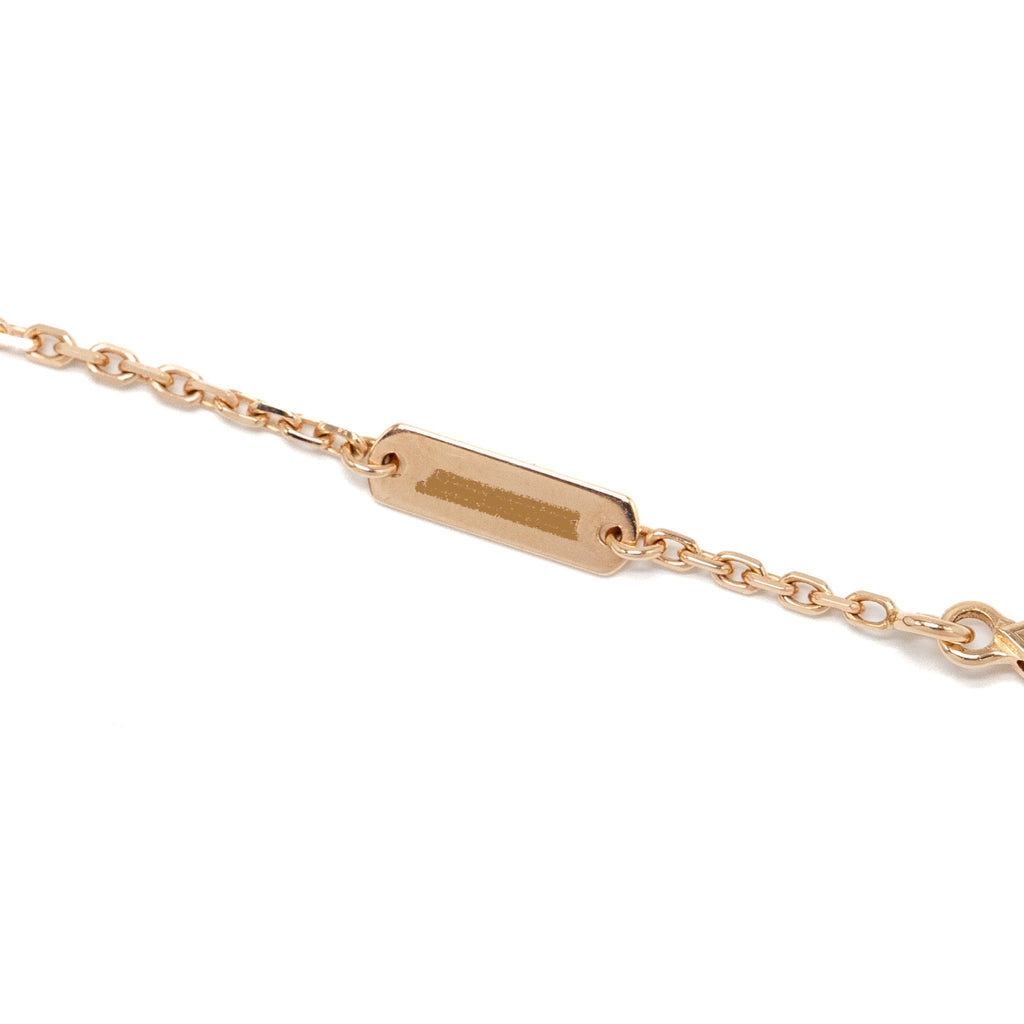 VAN CLEEF & ARPELS VINTAGE ALHAMBRA PENDANT ROSE GOLD