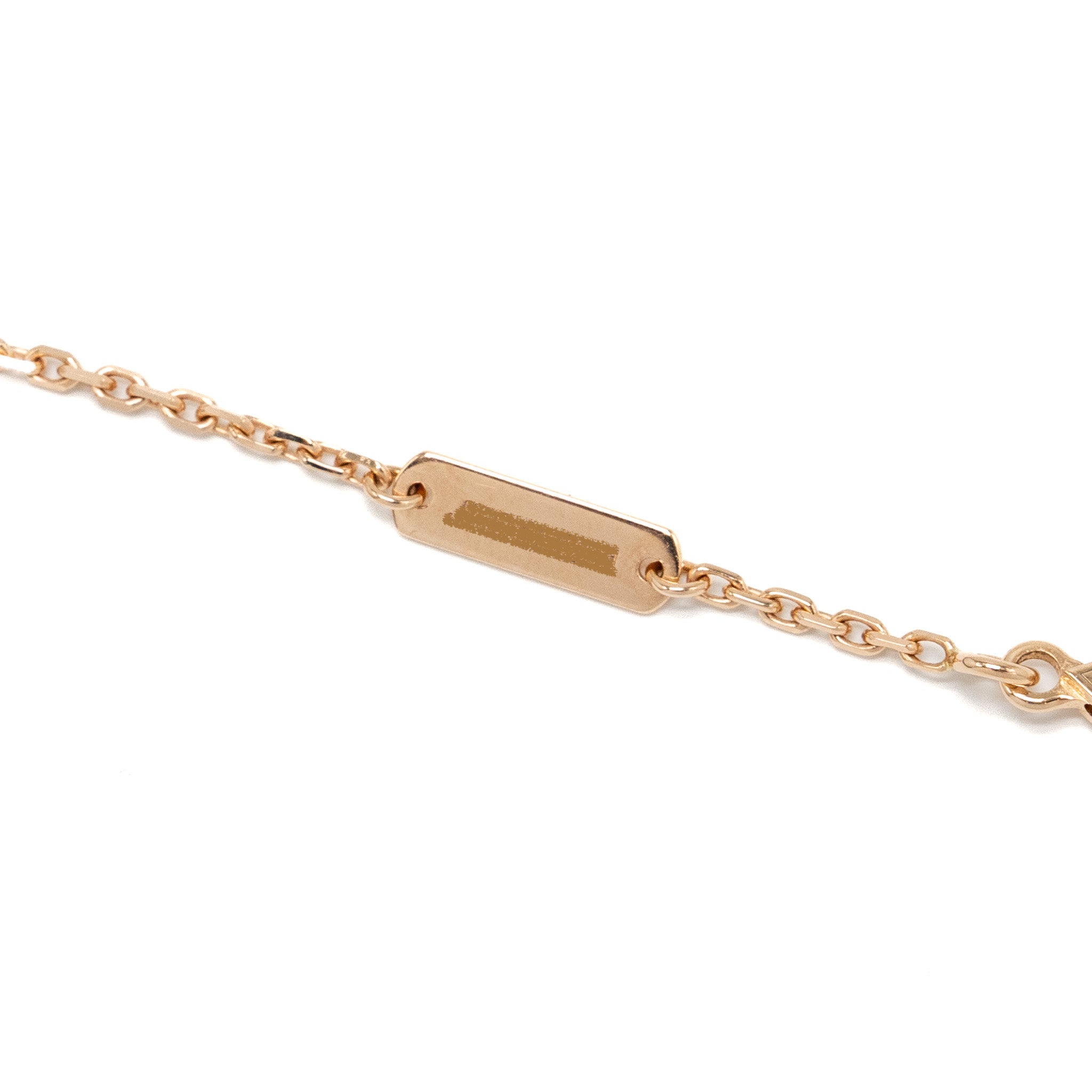 VAN CLEEF & ARPELS VINTAGE ALHAMBRA PENDANT ROSE GOLD