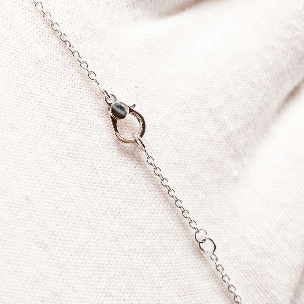 HERMES FINESSE NECKLACE WHITE GOLD DIAMONDS