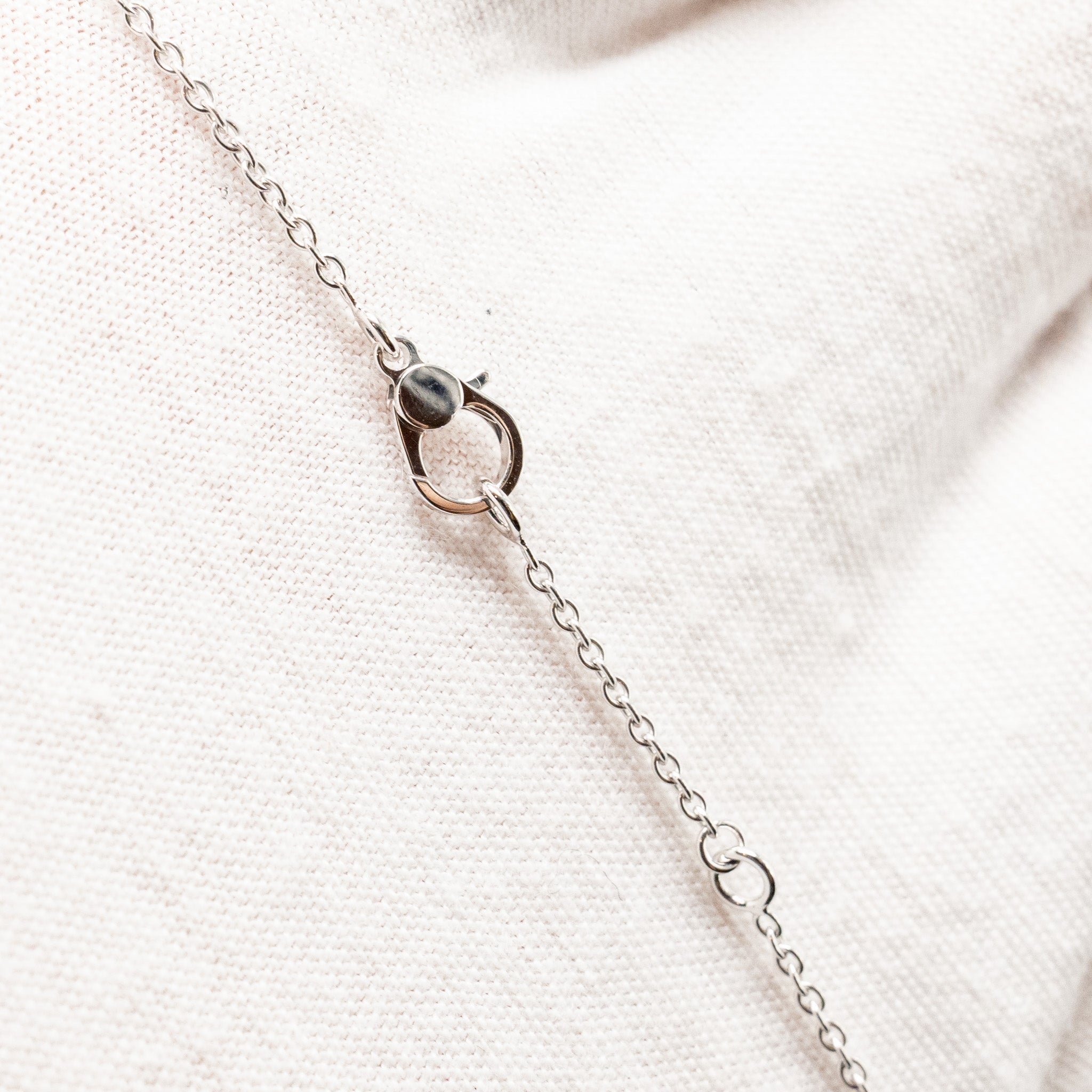 HERMES FINESSE NECKLACE WHITE GOLD DIAMONDS