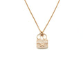 HERMES AMULETTES H CONSTANCE PENDENT 18K ROSE GOLD