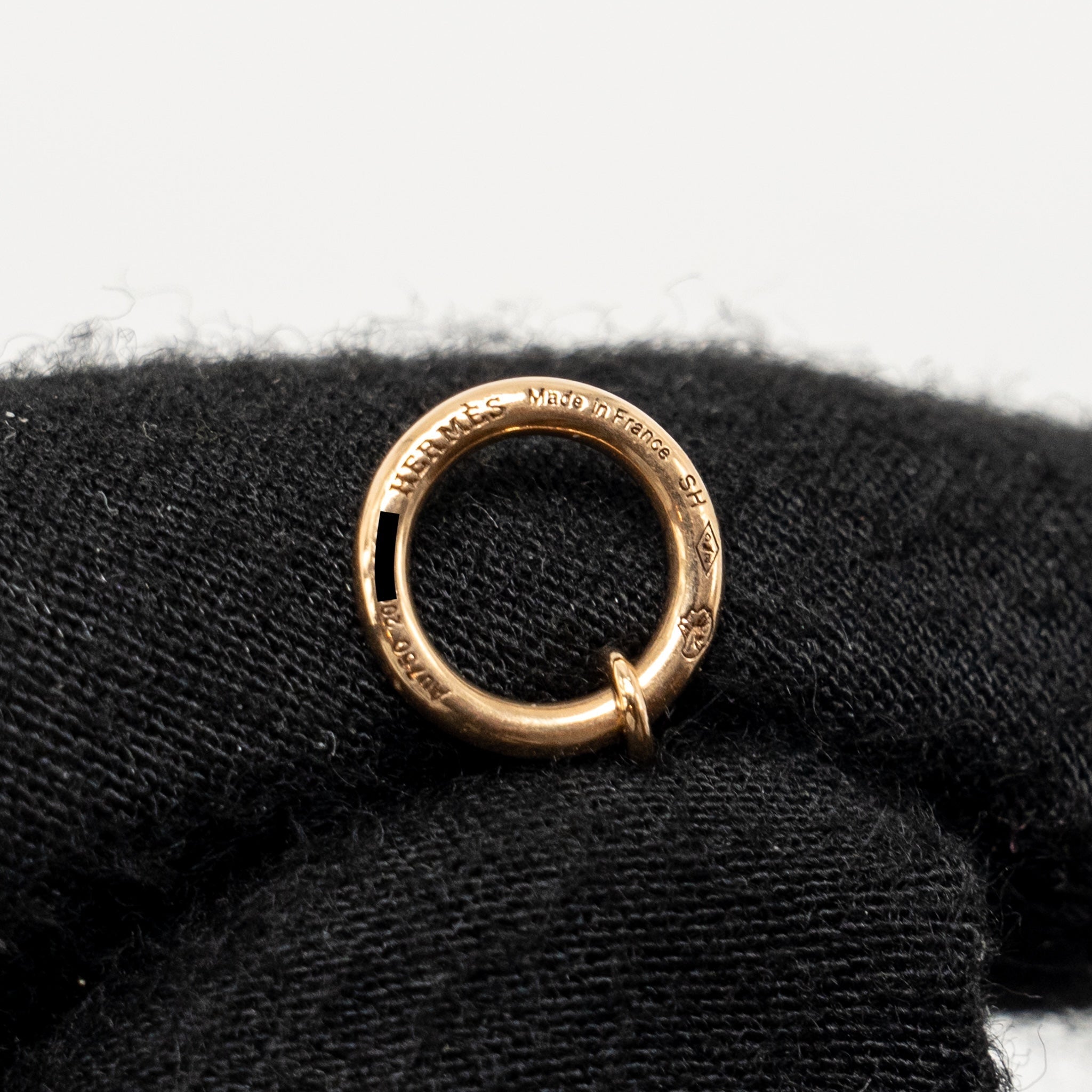 HERMES FARANDOLE BRACELET ROSE GOLD