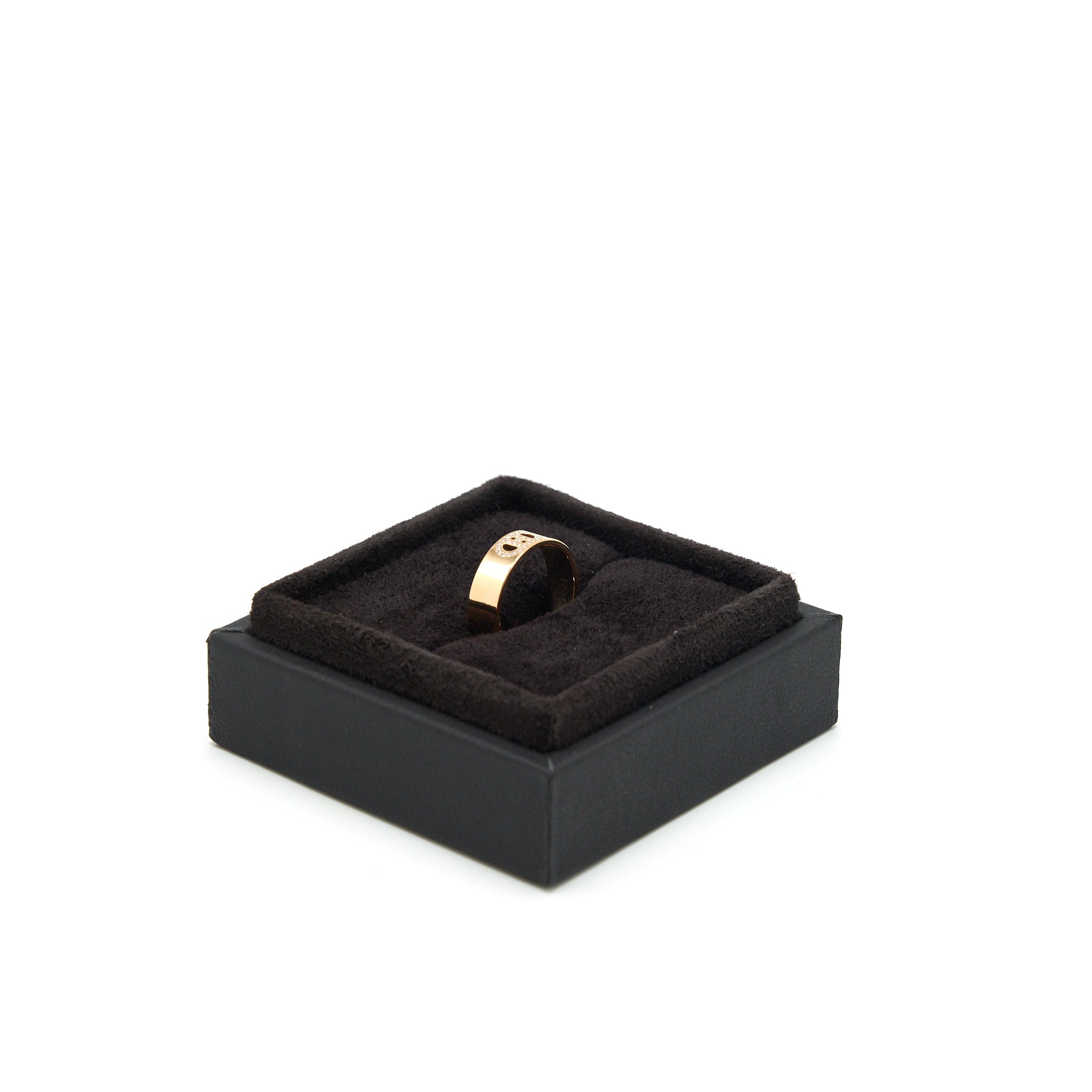 HERMES H D'ANCRE RING ROSE GOLD