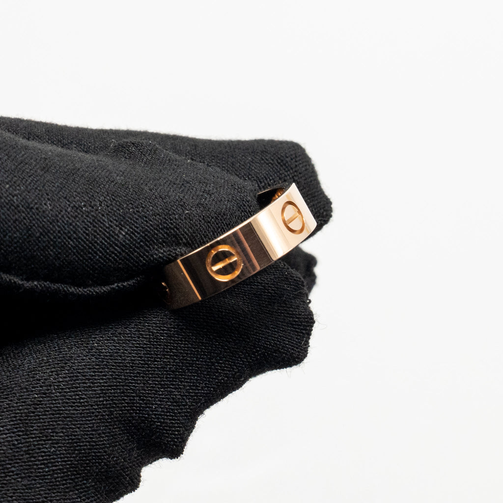 CARTIER LOVE RING CLASSIC MODEL ROSE GOLD