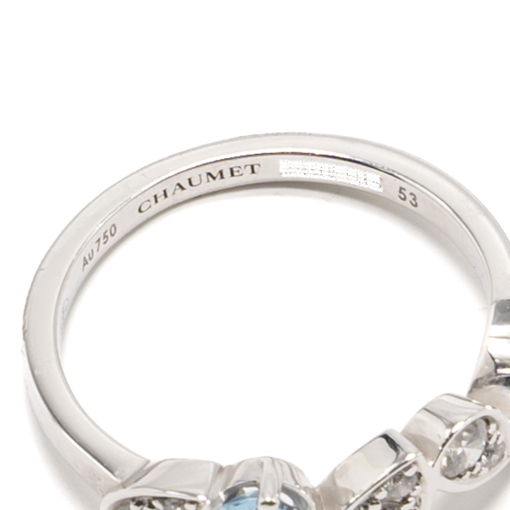 CHAUMET JOSEPHINE RONDE D’AIGRETTES RING WHITE GOLD / DIAMONDS