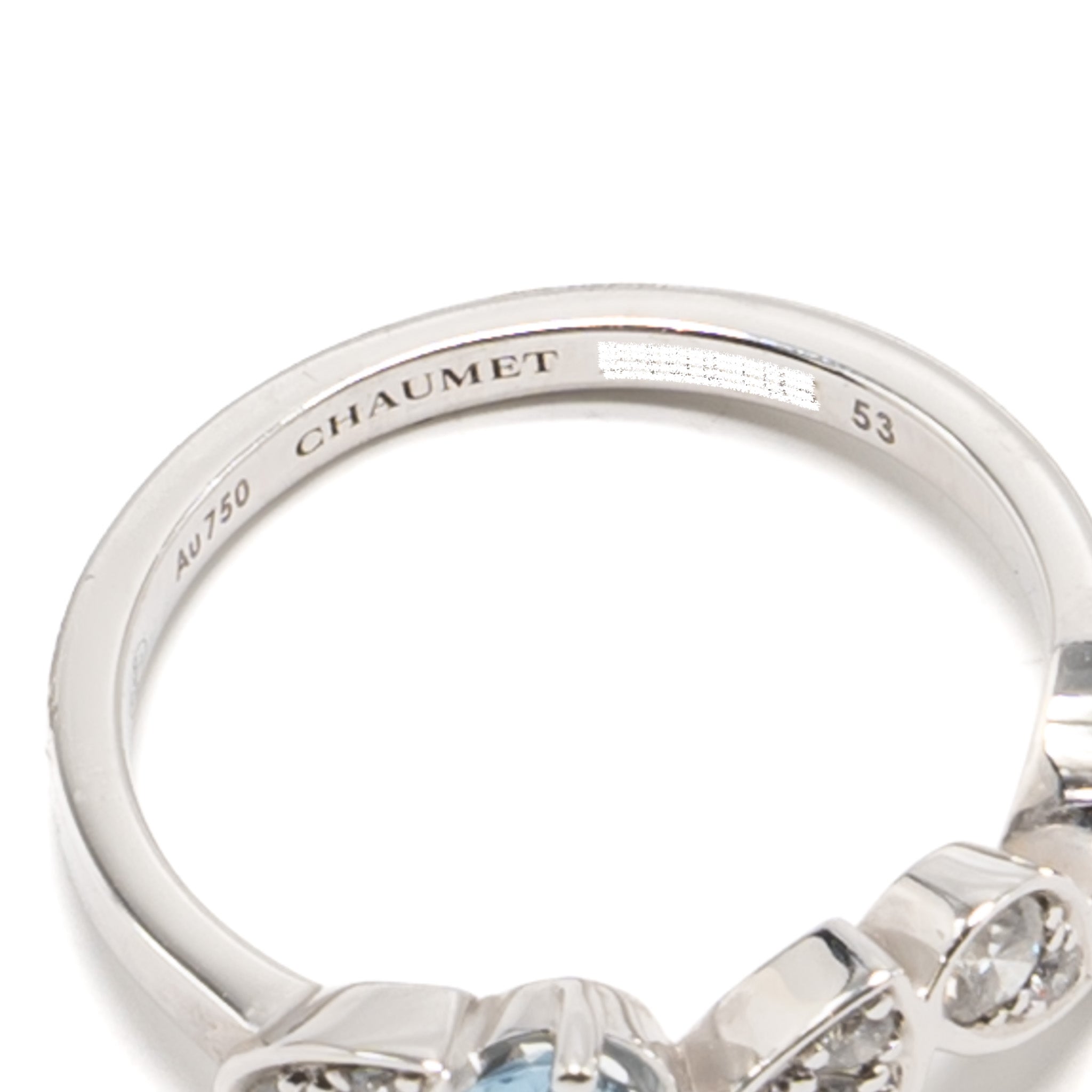 CHAUMET JOSEPHINE RONDE D’AIGRETTES RING WHITE GOLD / DIAMONDS