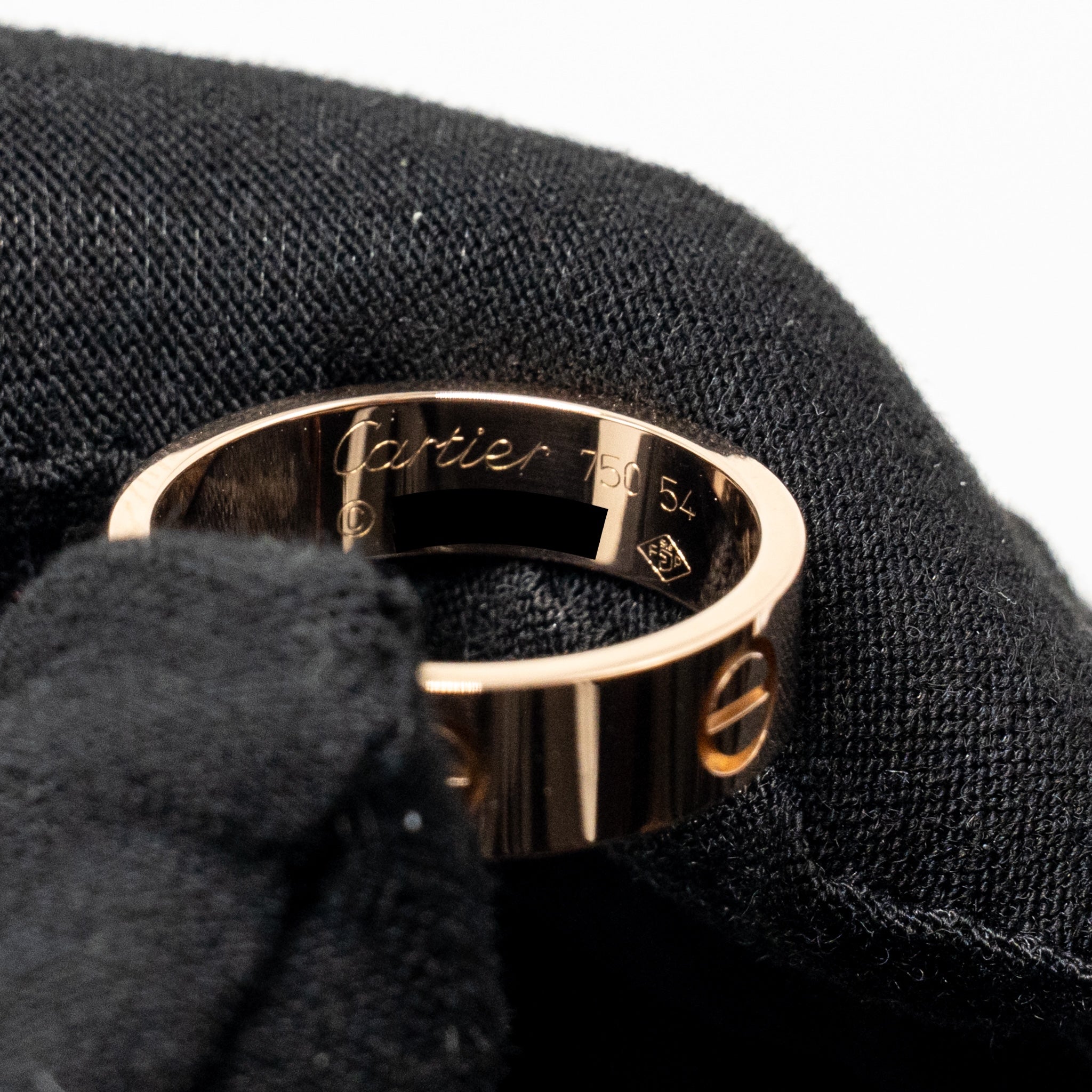 CARTIER LOVE RING CLASSIC MODEL ROSE GOLD