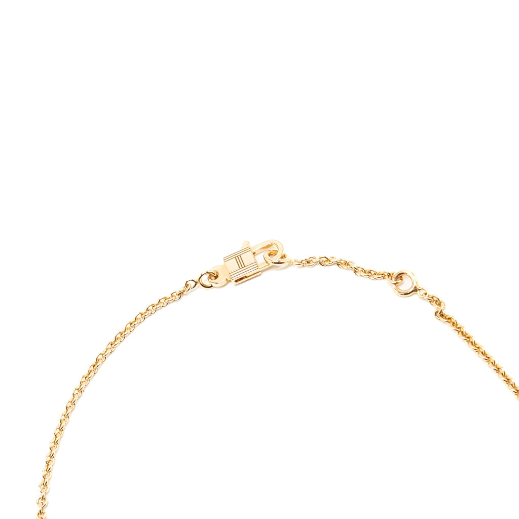 HERMES KELLY CADENAS PENDANT ROSE GOLD, DIAMONDS