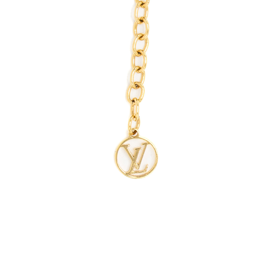 LOUIS VUITTON ESSENTIAL V BRACELET GONE TONE