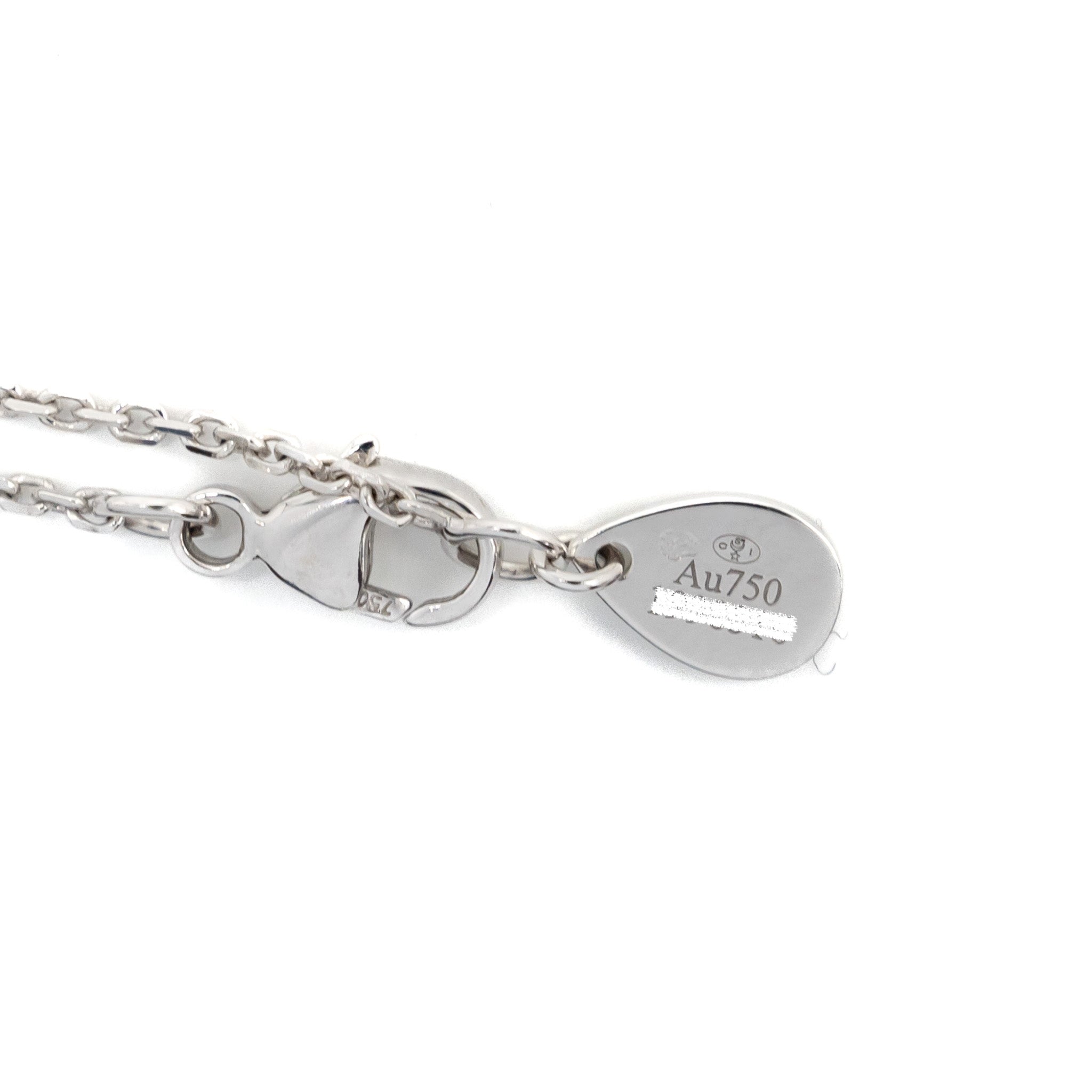 CHAUMET JOSEPHINE RINDE D’AIGRETTE NECKLACE WHITE GOLD / AQUAMARINES / DIAMONDS