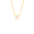 HERMES MINI POP H PEDANT ROSE DRAGEE GHW