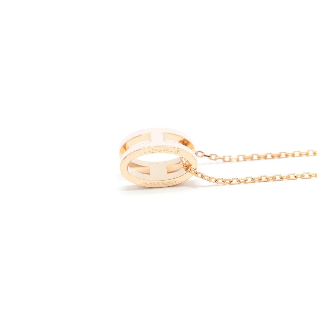 HERMES POP H PENDANT ROSE DRAGEE RGHW