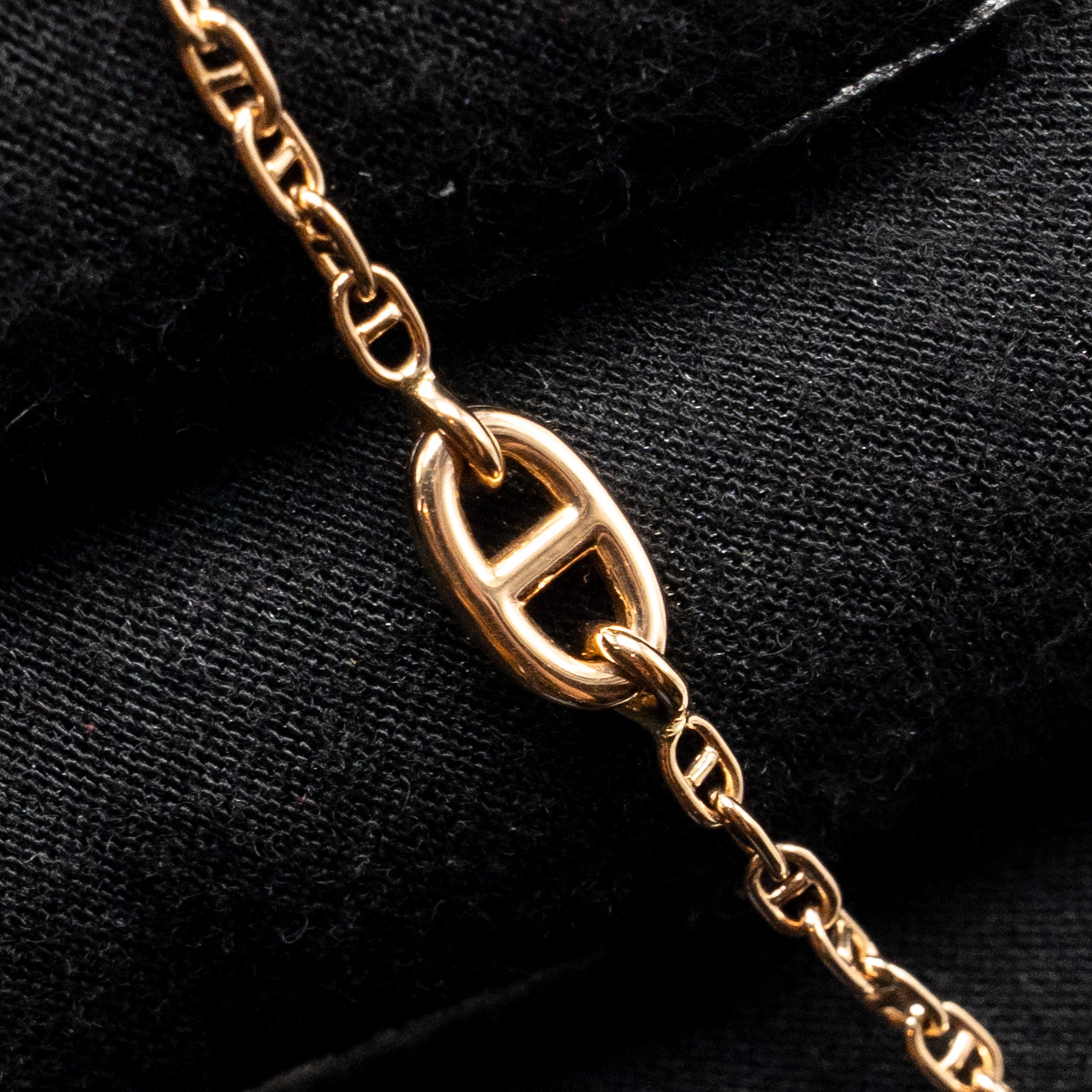 HERMES FARANDOLE BRACELET ROSE GOLD
