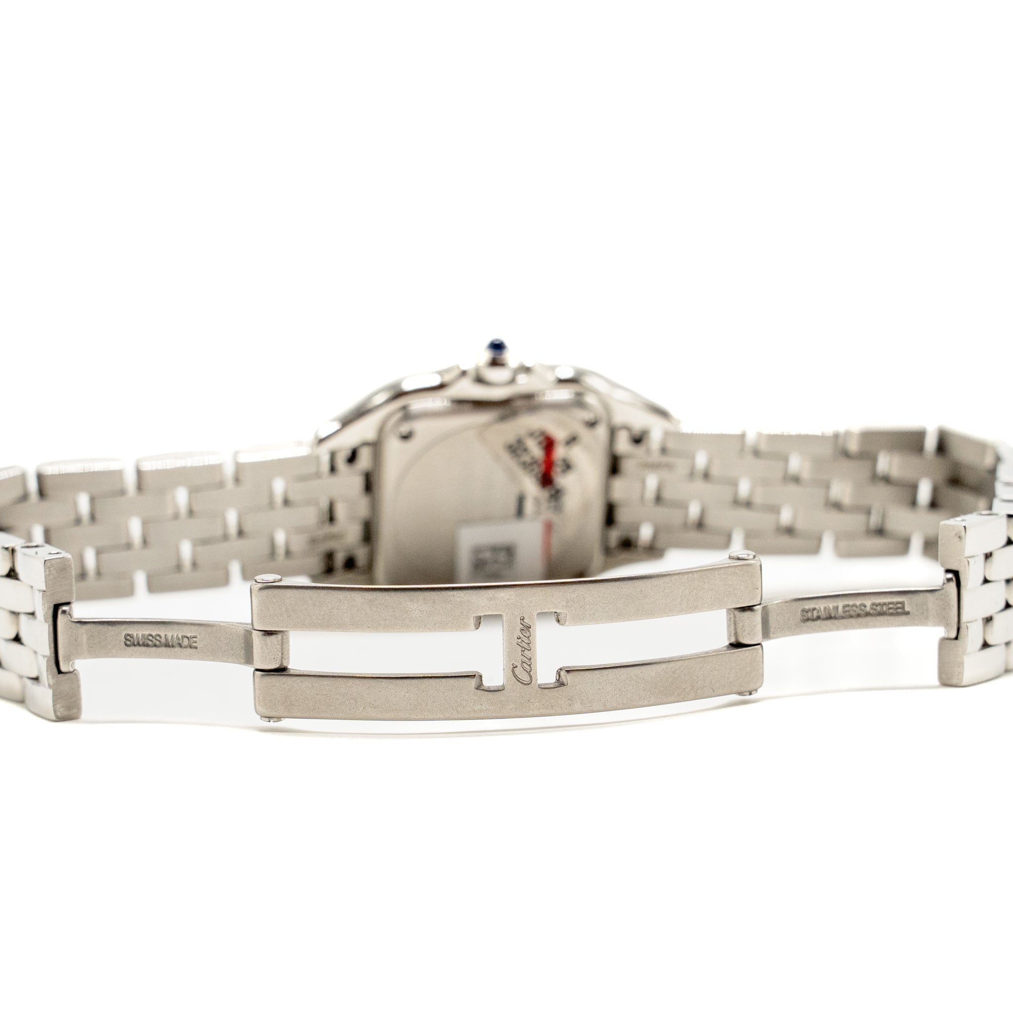 CARTIER PANTHERE DE CARTIER WATCH STEEL CASE AND BRACELET, QUARTZ MOVEMENT, MODEL: WSPN0013
