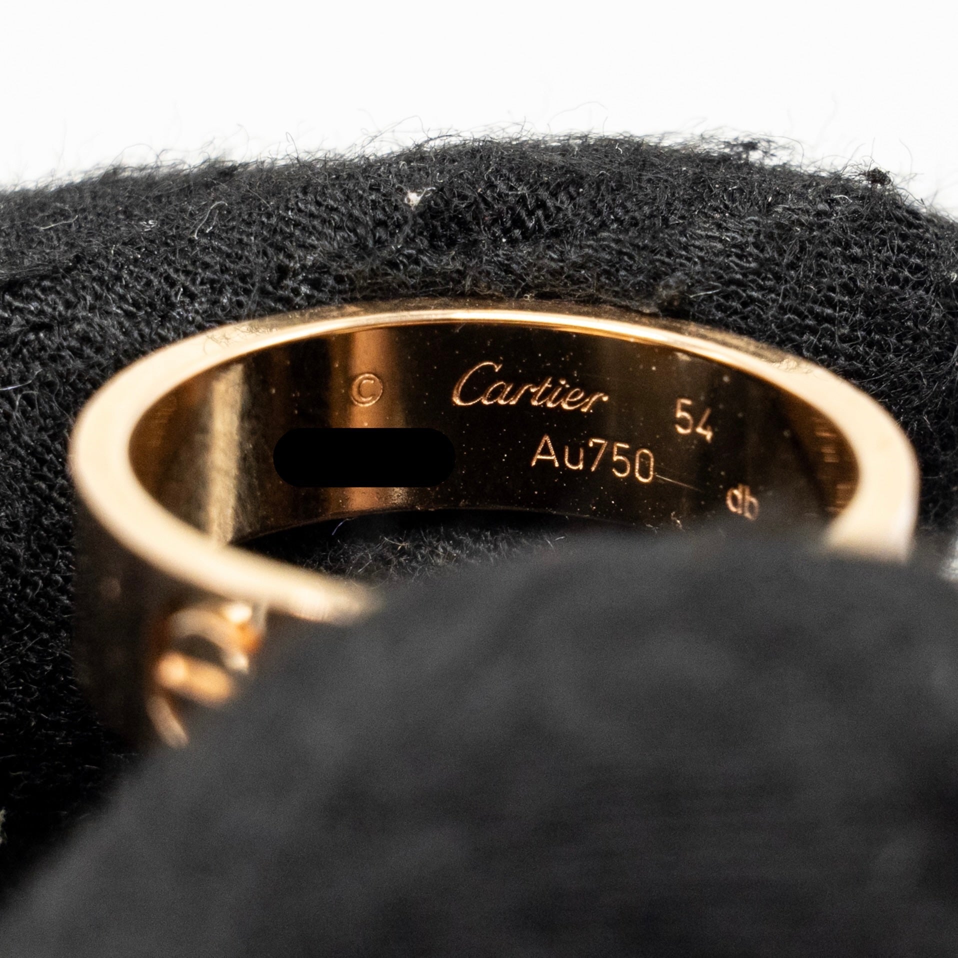 CARTIER LOVE RING CLASSIC MODEL ROSE GOLD