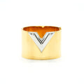 LOUIS VUITTON V LOGO BANGLE