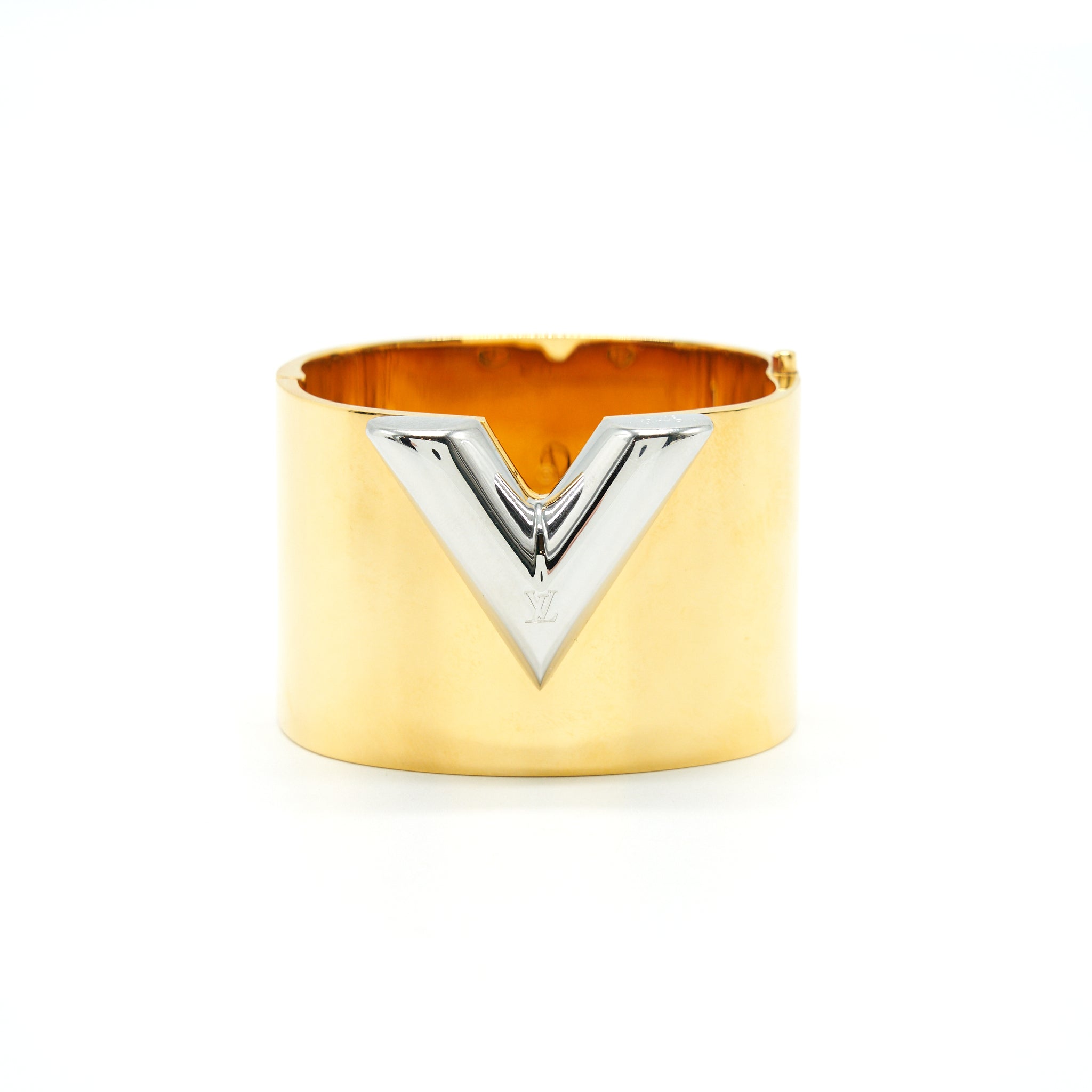LOUIS VUITTON V LOGO BANGLE