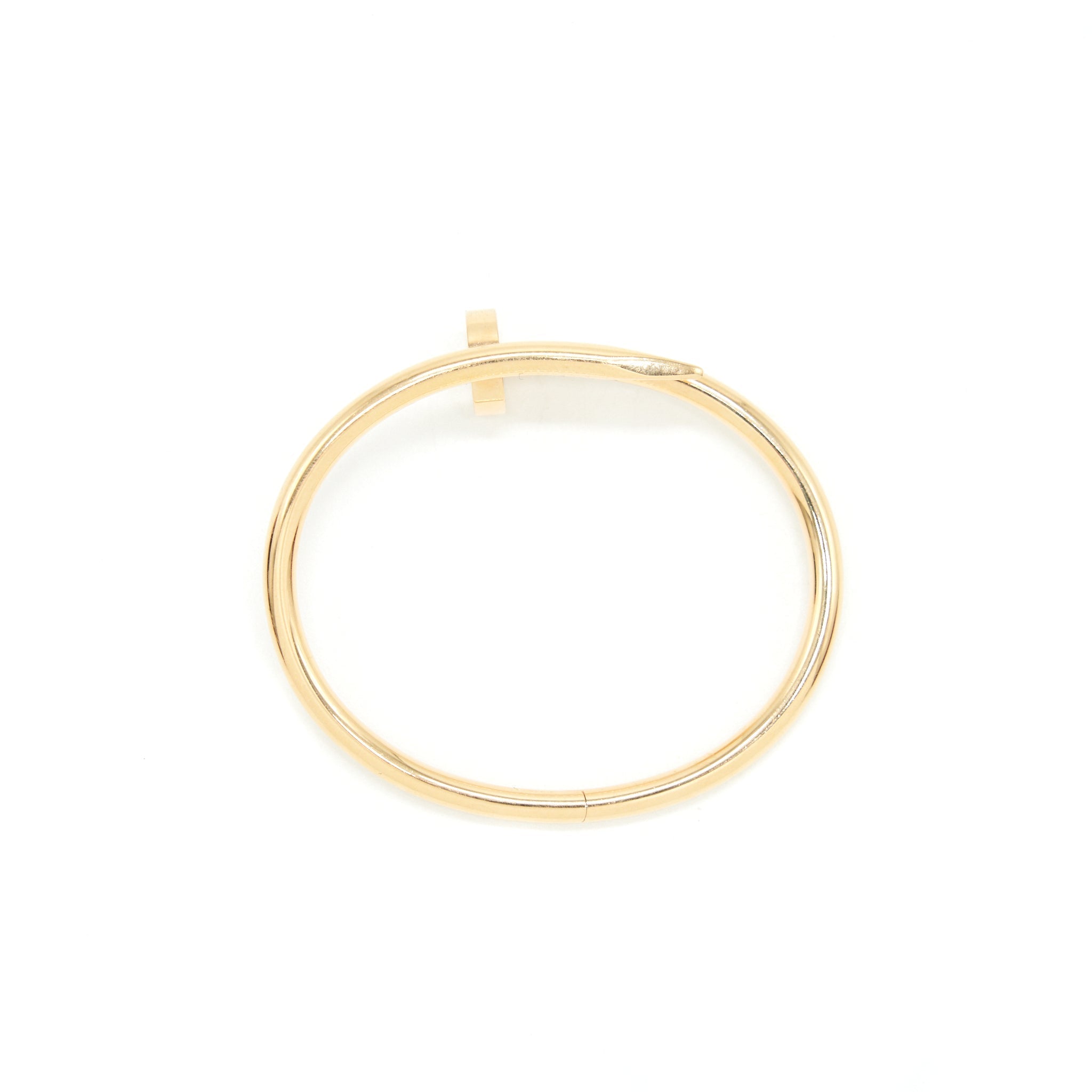 CARTIER JUSTE UN CLOU 18K ROSE GOLD BRACELET