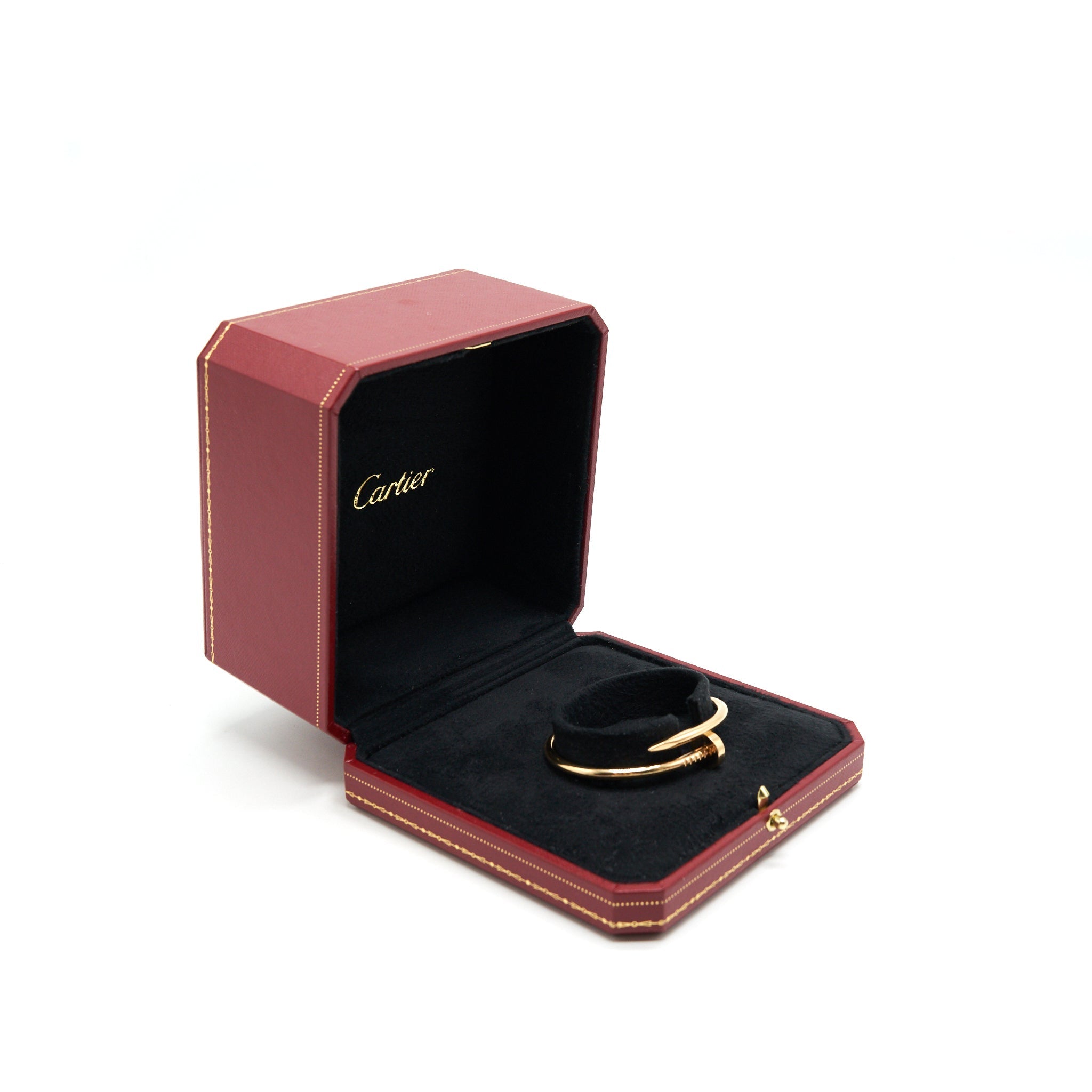 CARTIER JUSTE UN CLOU 18K ROSE GOLD BRACELET
