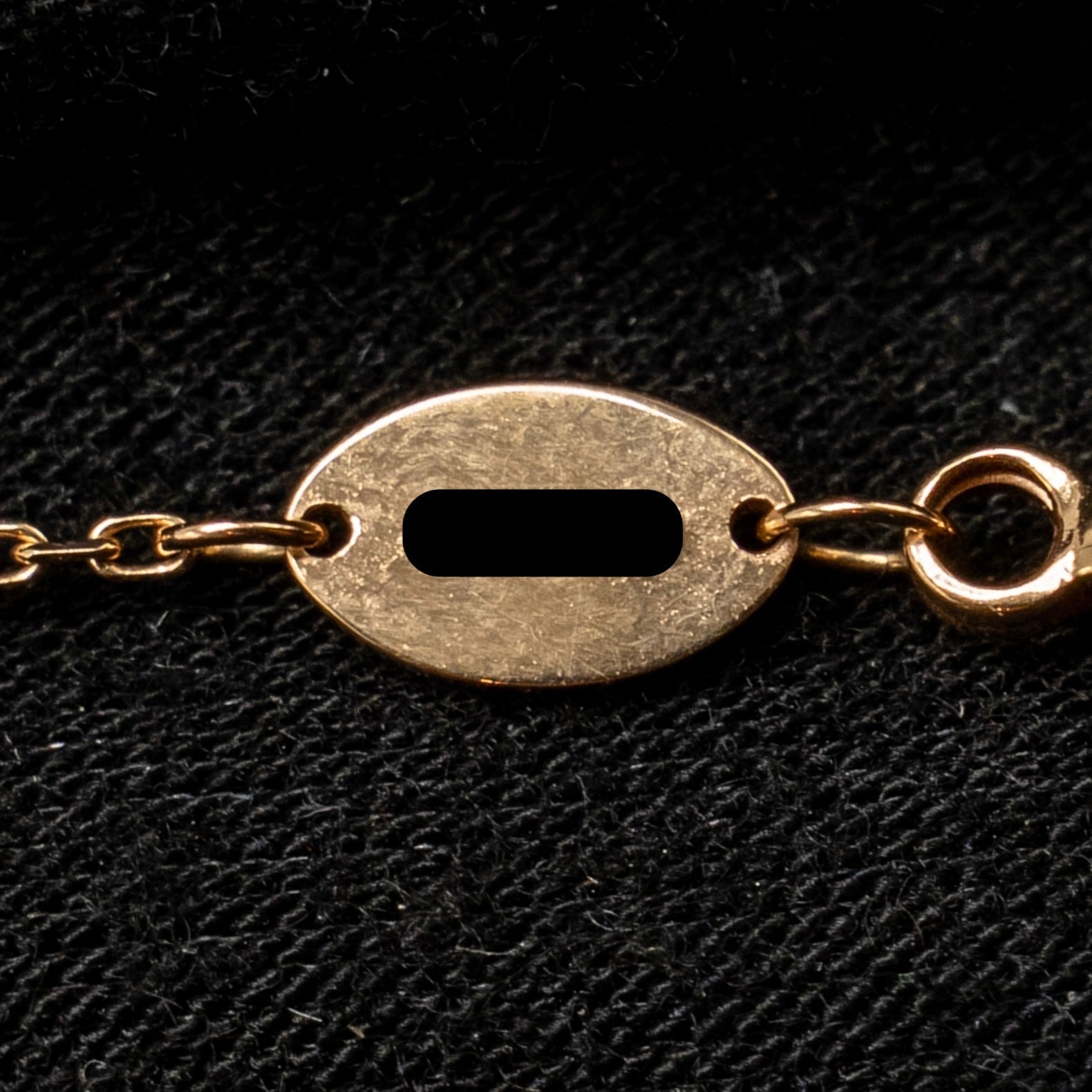 CHAUMET JEUX DE LIENS PENDANT ROSE GOLD / MOTHER OF PEARL / DIAMOND