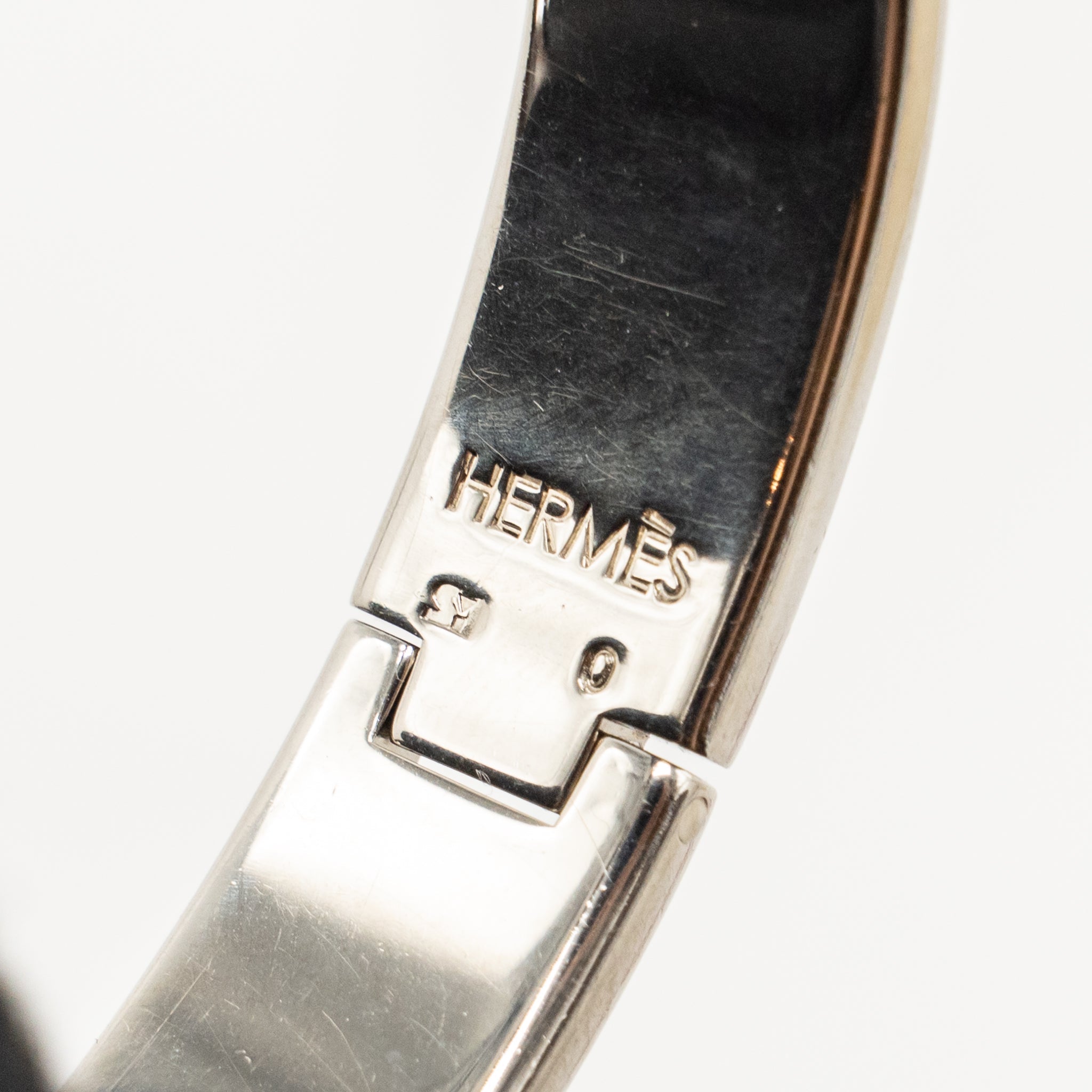 HERMES CLIC H BRACELET BLACK SHW