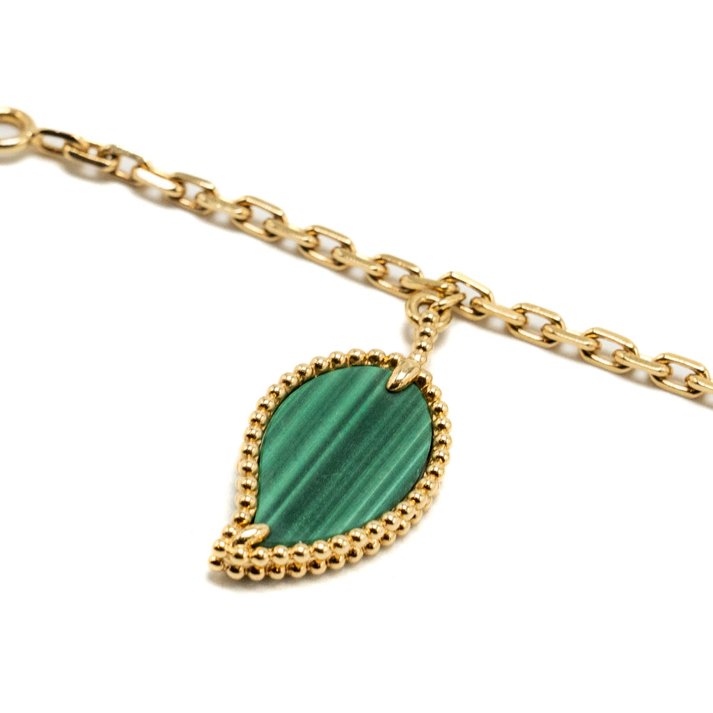 VAN CLEEF & ARPELS LUCKY ALHAMBRA 4-MOTIF BRACELET YELLOW GOLD