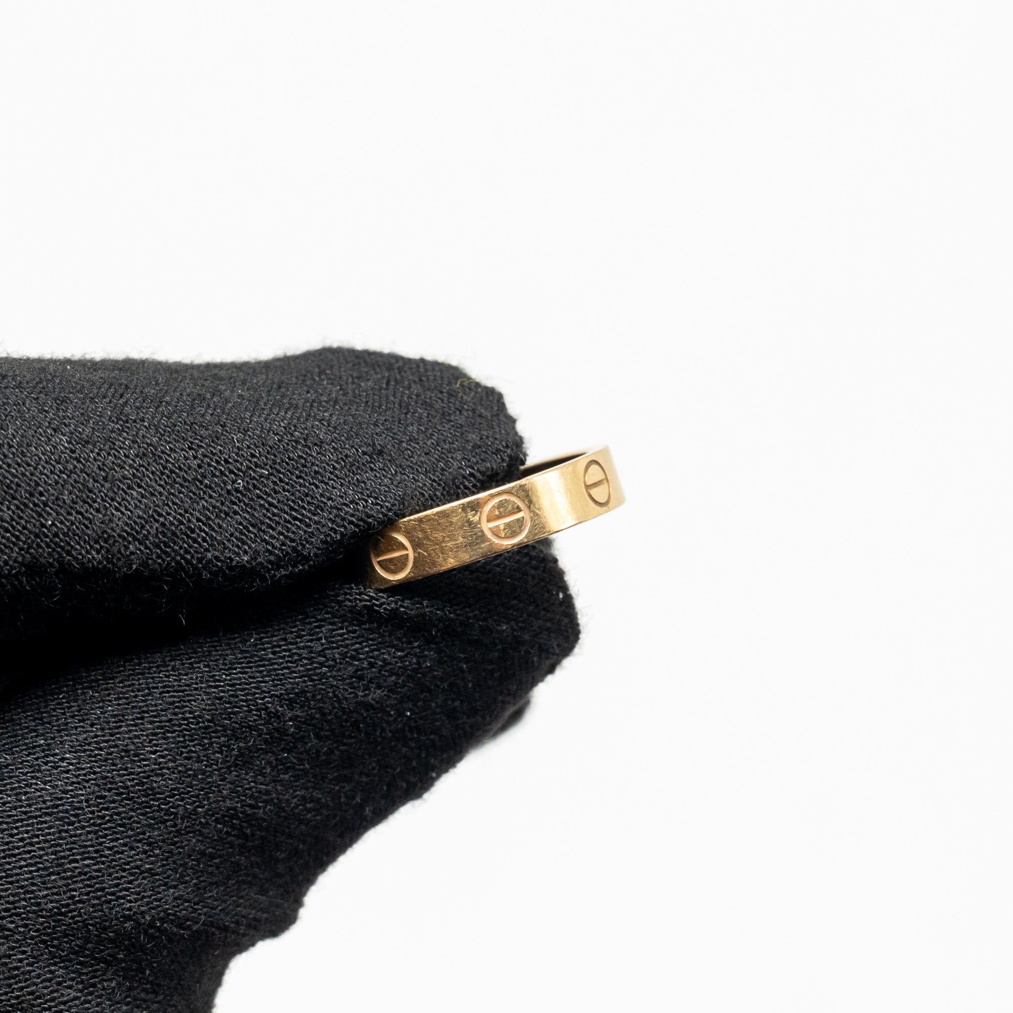 CARTIER LOVE WEDDING BAND 18K YELLOW GOLD