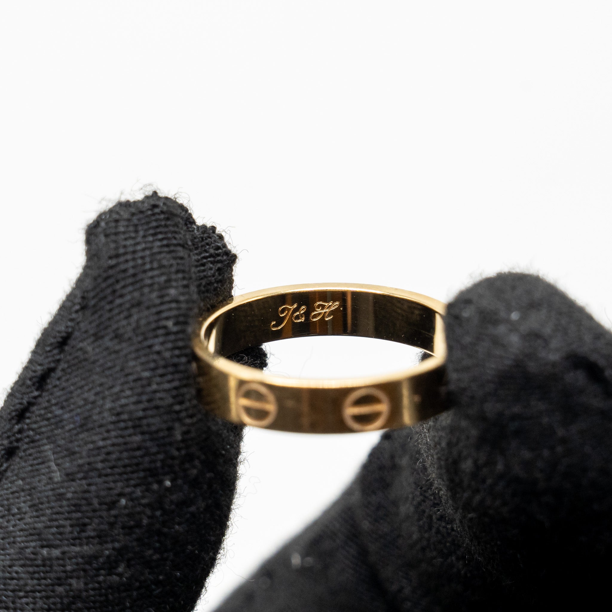 CARTIER LOVE WEDDING BAND 18K YELLOW GOLD