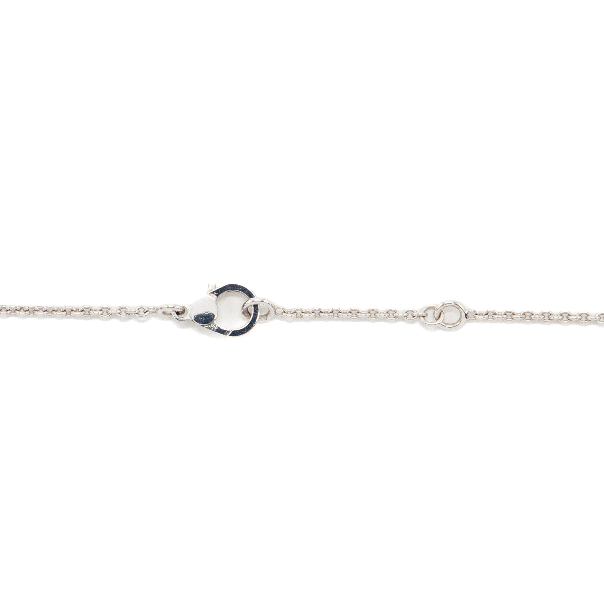 HERMES FINESSE PENDANTS WHITE GOLD WITH DIAMONDS