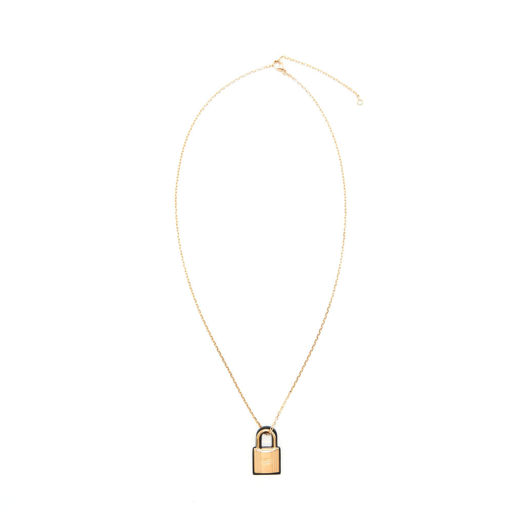 HERMES O'KELLY PENDANT, SMALL MODE BLACK RGHW