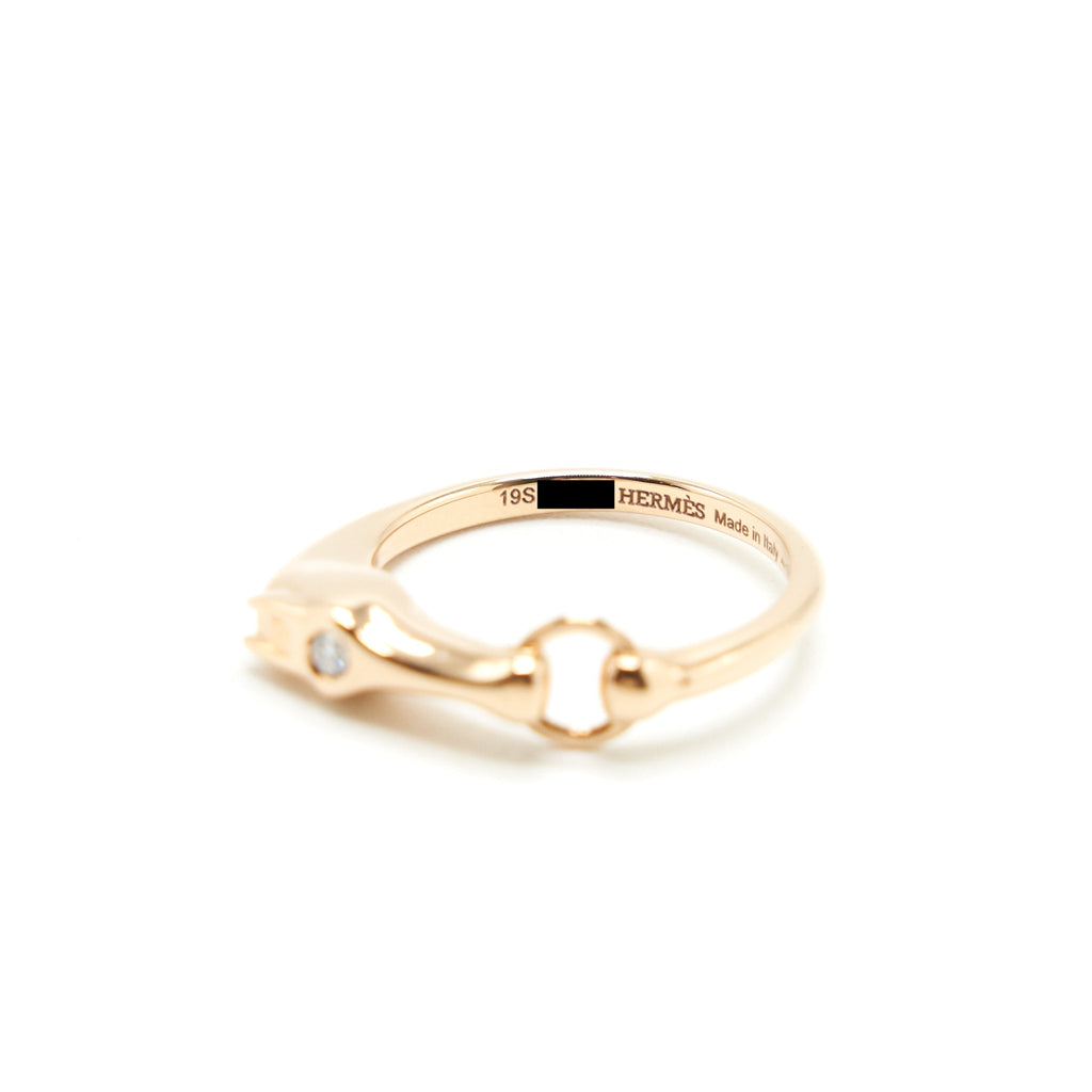 HERMES GALOP HERMES RING VERY SMALL MODE ROSE GOLD