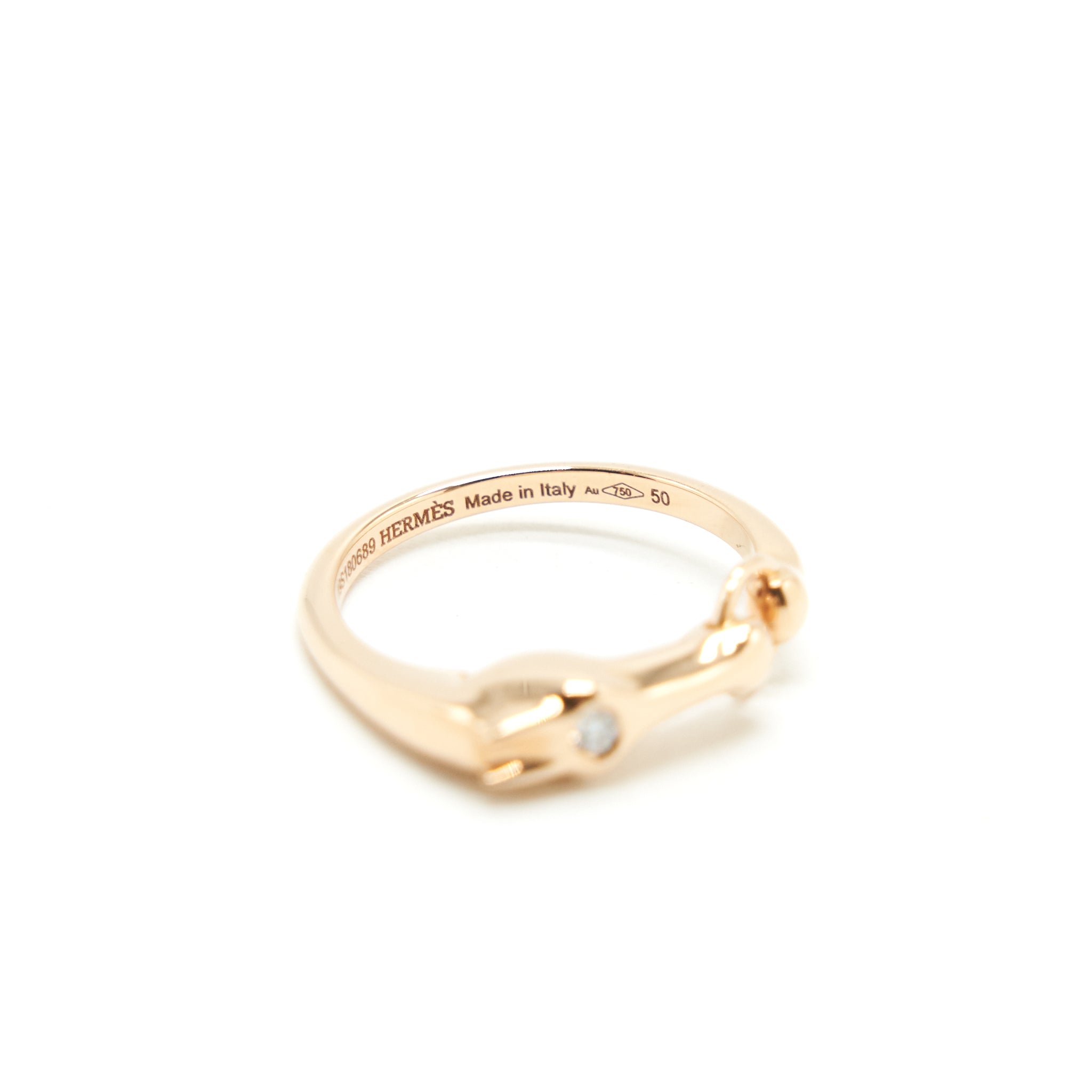 HERMES GALOP HERMES RING VERY SMALL MODE ROSE GOLD