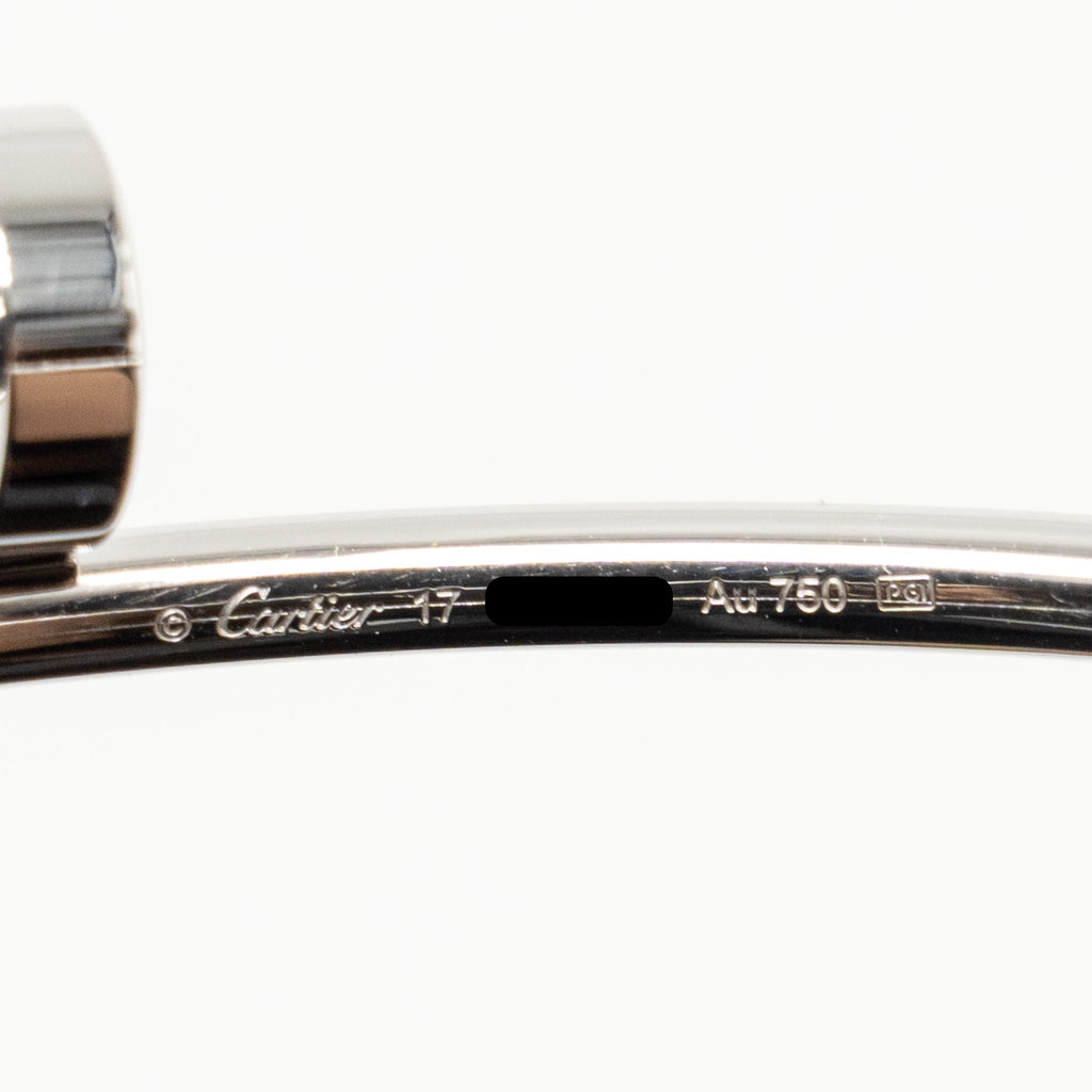 CARTIER JUSTE UN CLOU BRACELET WHITE GOLD