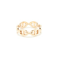 HERMES SIZER 53 CHAINE D’ANCRE ENCHAINEE RING ROSE GOLD
