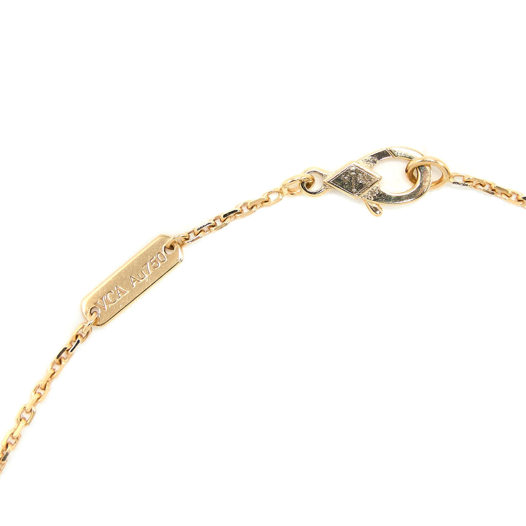 VAN CLEEF & ARPELS VINTAGE ALHAMBRA BULLS EYE 2017 HOLIDAY PENDANT GOLD TONE
