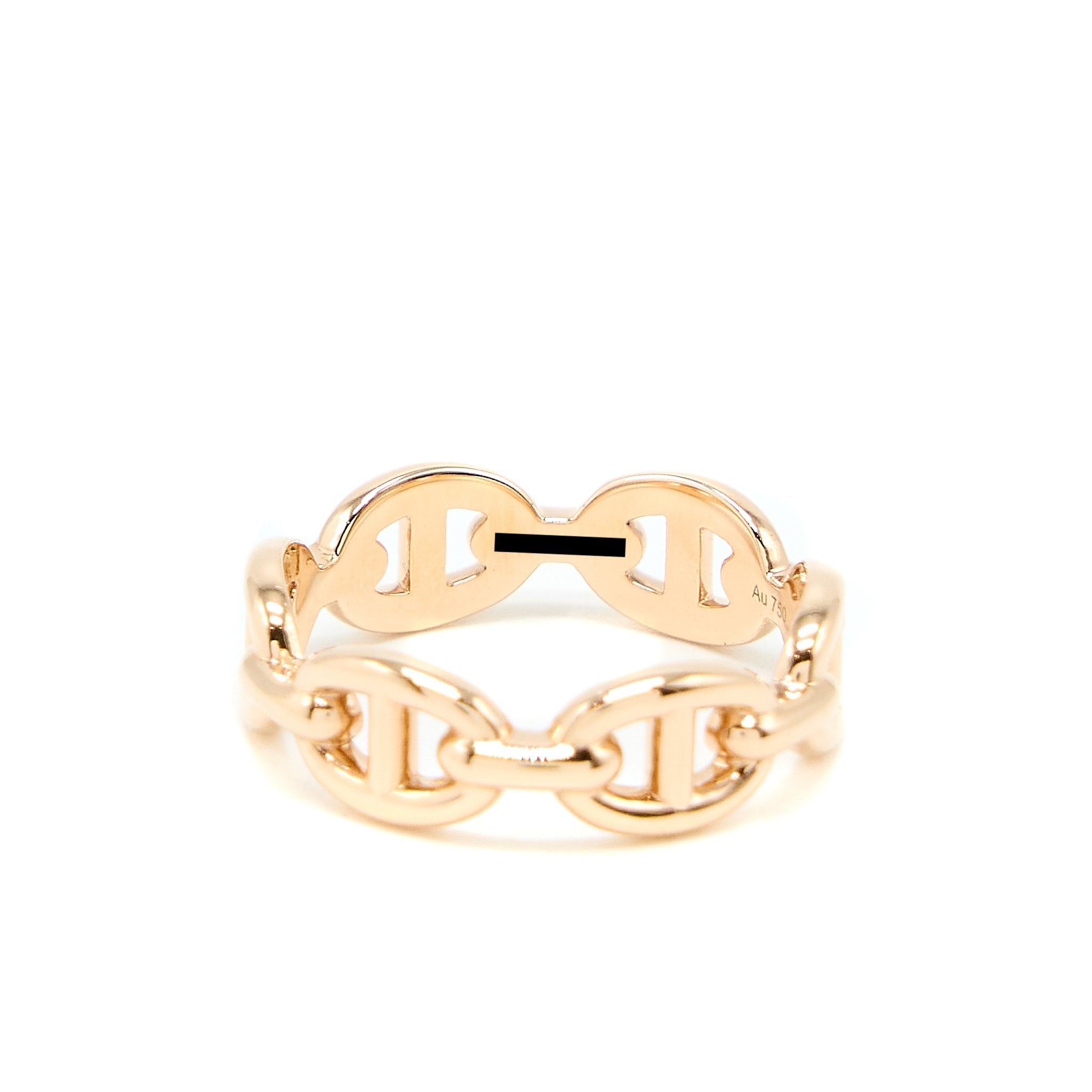 HERMES CHAINE D’ANCRE ENCHAINEE RING ROSE GOLD