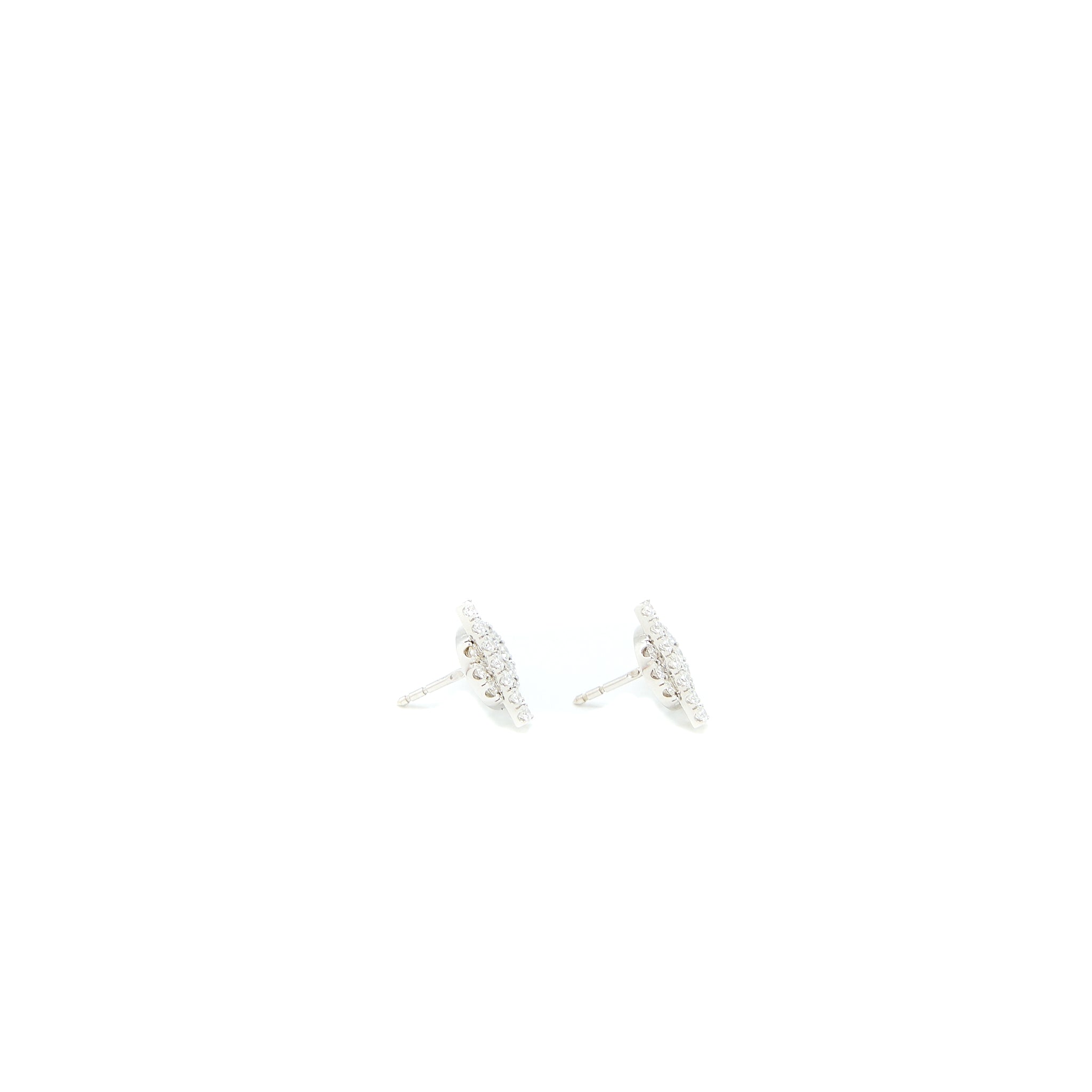 HERMES FINESSE EARRINGS WHITE GOLD / DIAMONDS