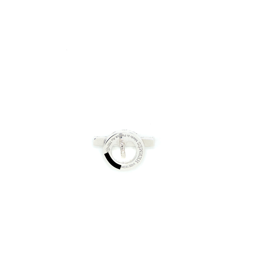 HERMES FINESSE EARRINGS WHITE GOLD / DIAMONDS