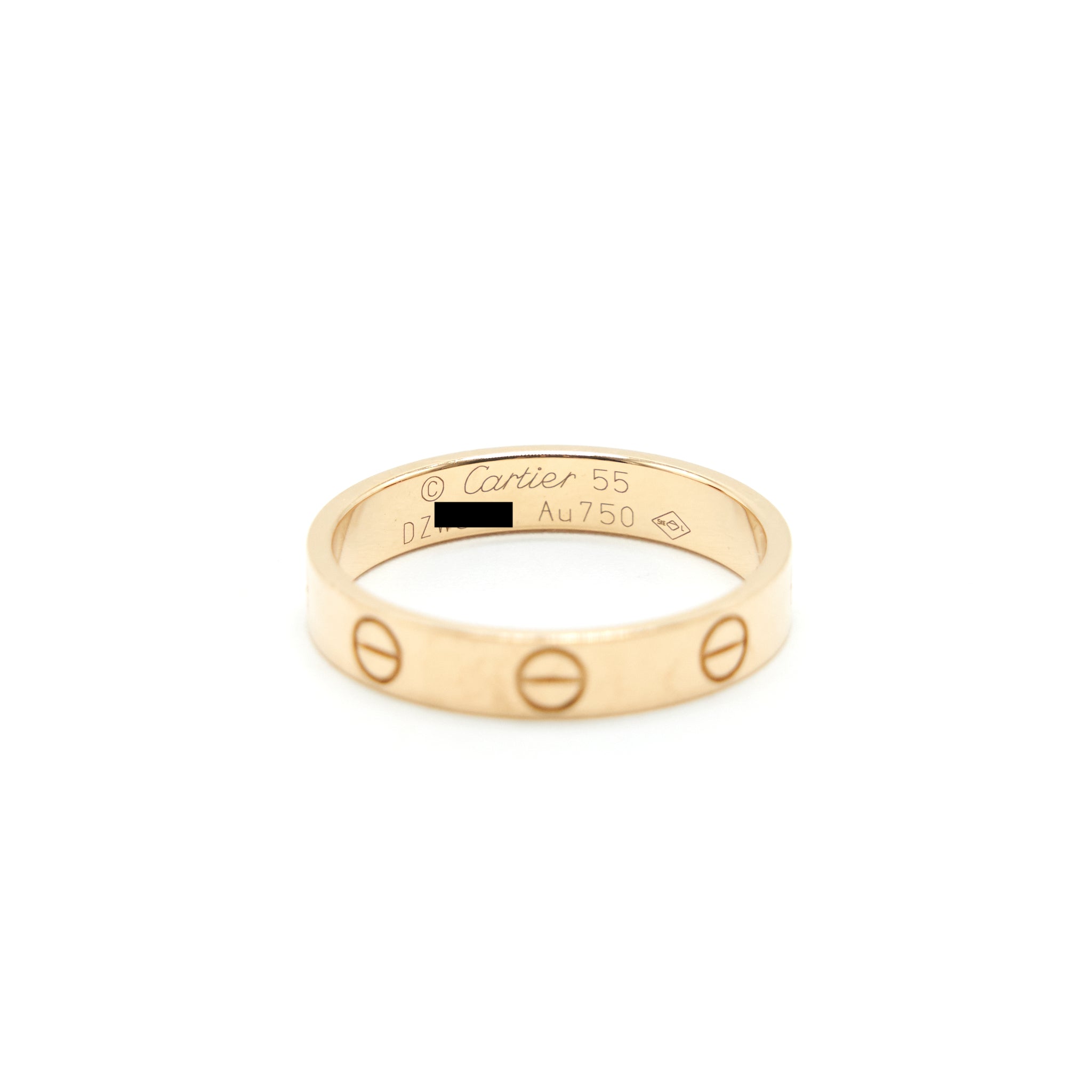 CARTIER ROSE GOLD LOVE RING