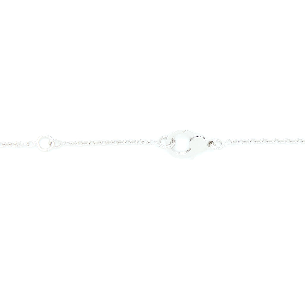 HERMES FINESSE NECKLACE WHITE GOLD DIAMONDS