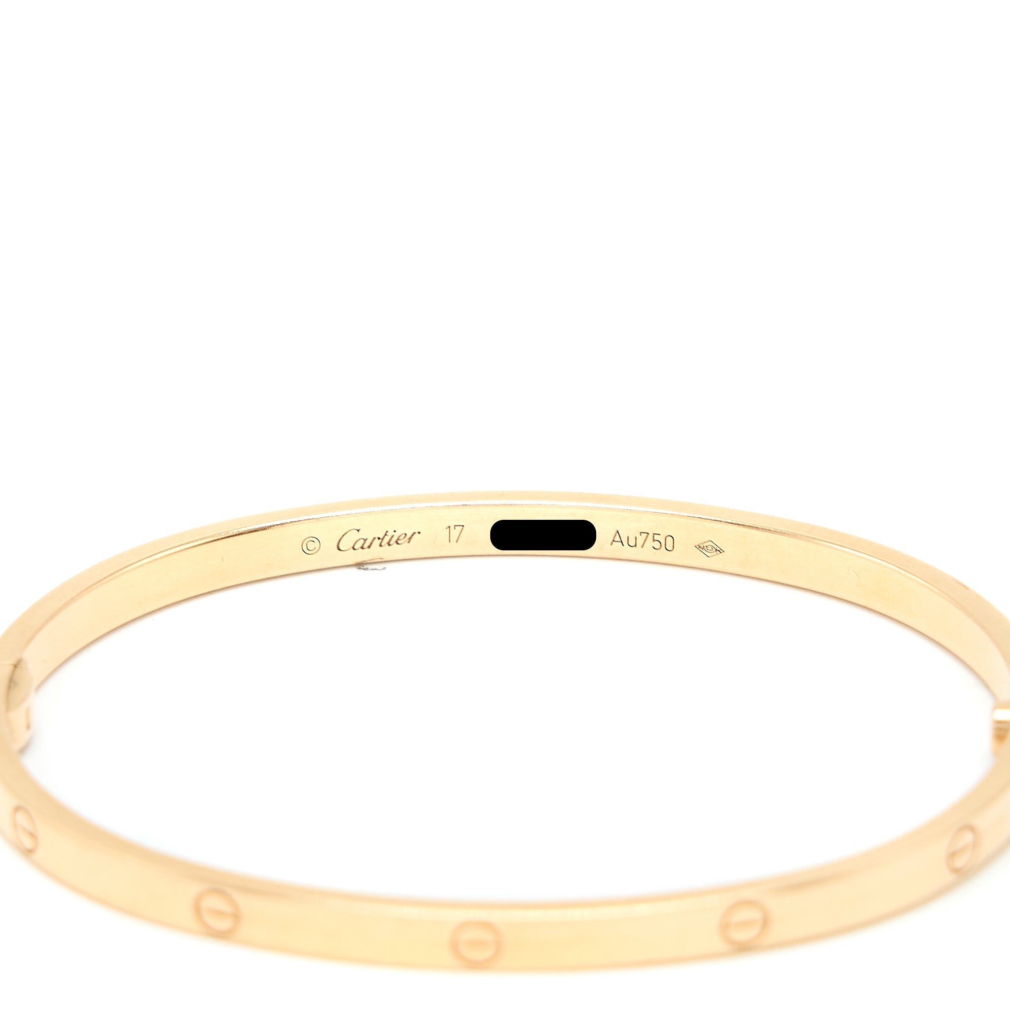 CARTIER LOVE BRACELET ROSE GOLD