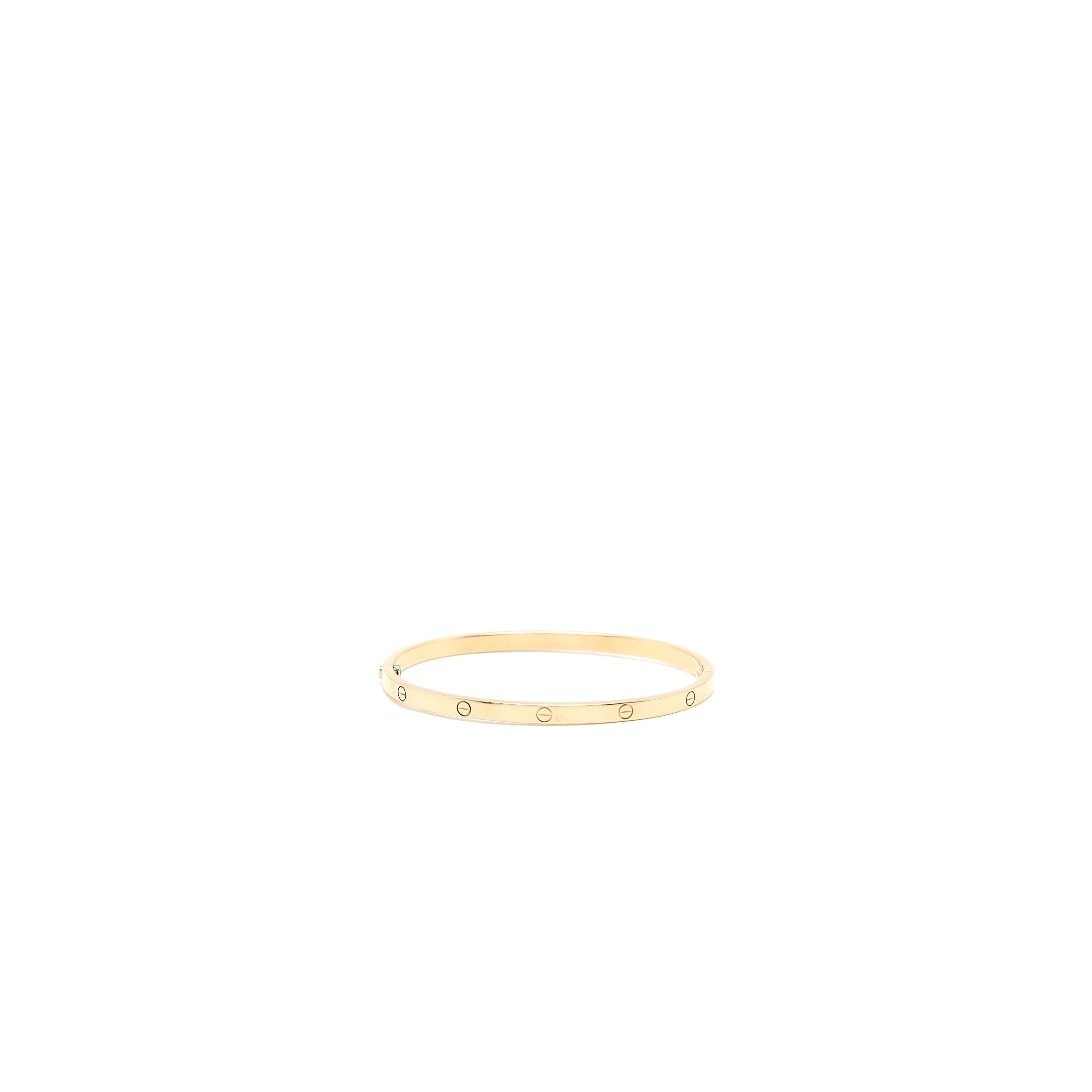 CARTIER LOVE BRACELET ROSE GOLD