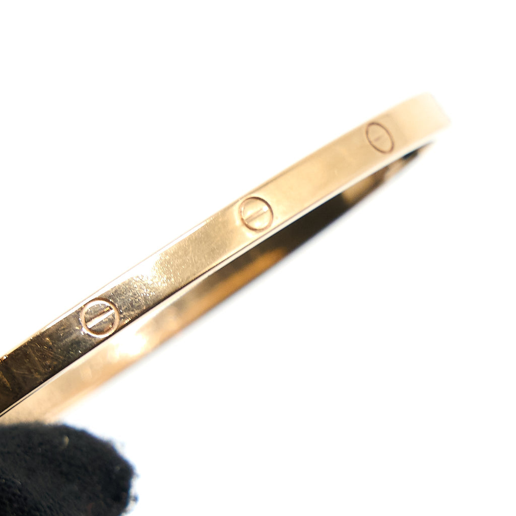 CARTIER LOVE BRACELET ROSE GOLD