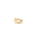 HERMES FARANDOLE AND KELLY RING ROSE GOLD WITH 4 DIAMONDS